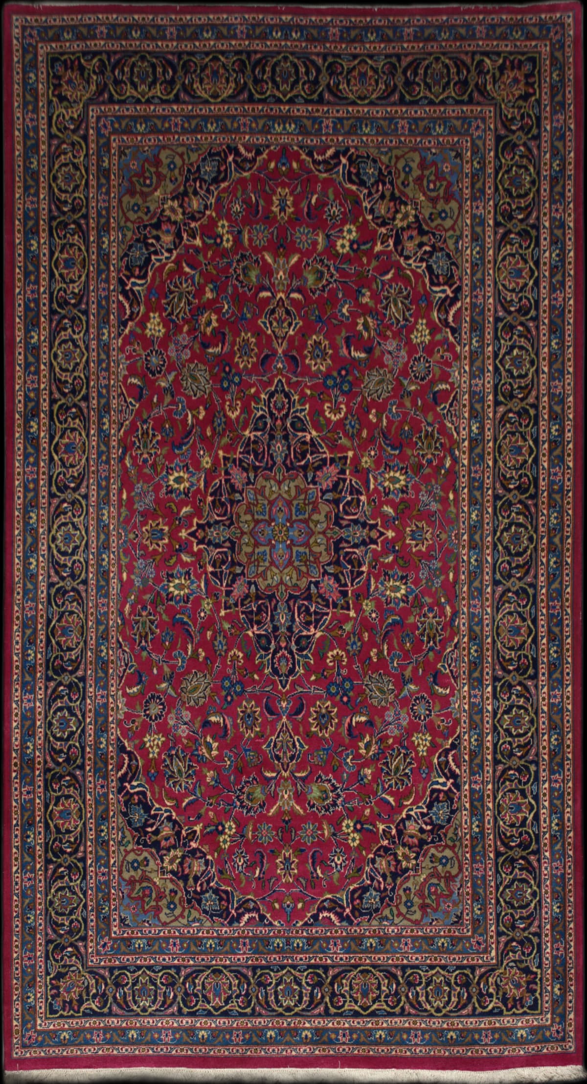 Persian rug in dimensions 310 centimeters length by 203 centimeters width