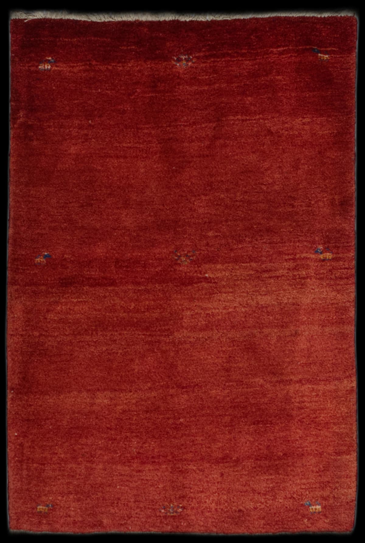 Persian rug in dimensions 170 centimeters length by 110 centimeters width with mainly red colors