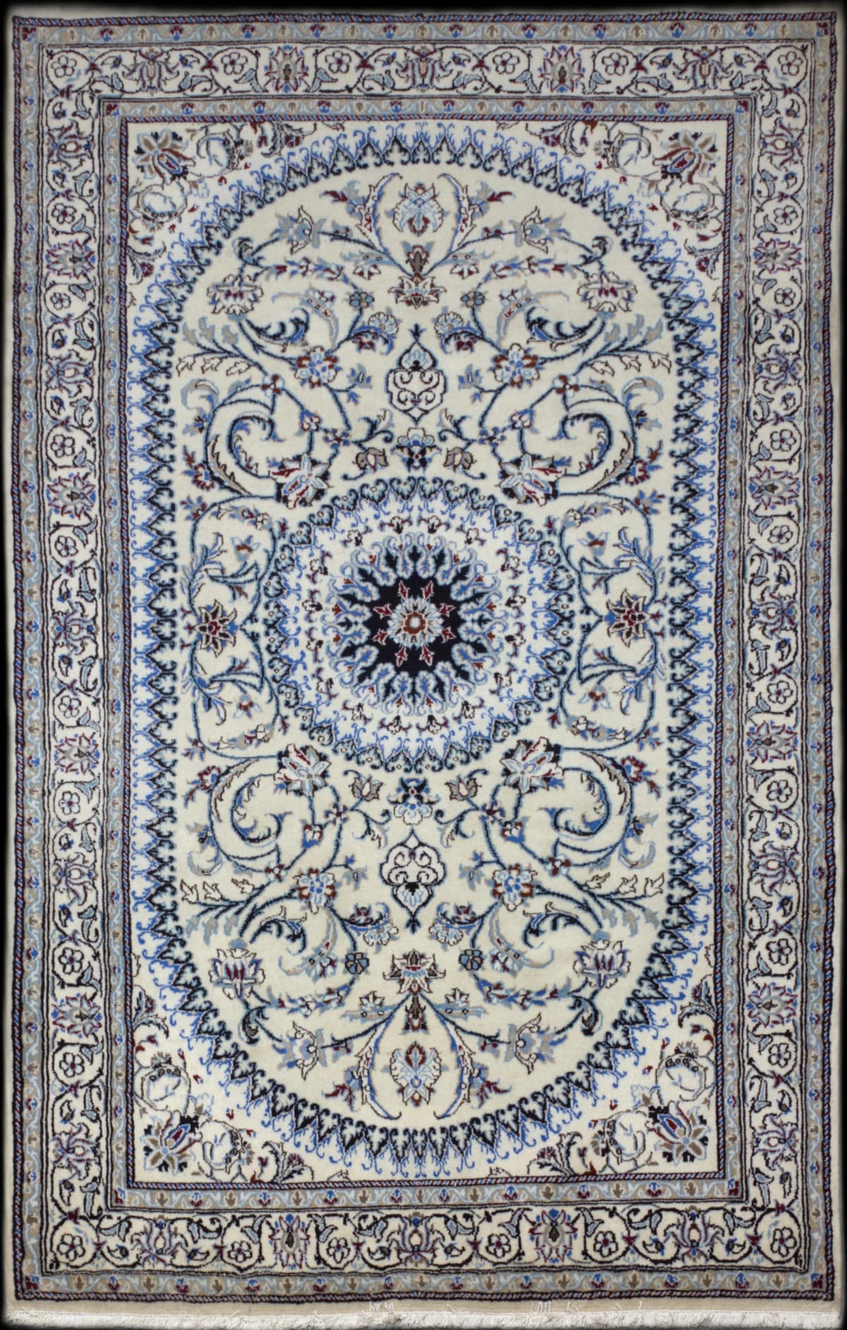 Persian rug in dimensions 265 centimeters length by 154 centimeters width