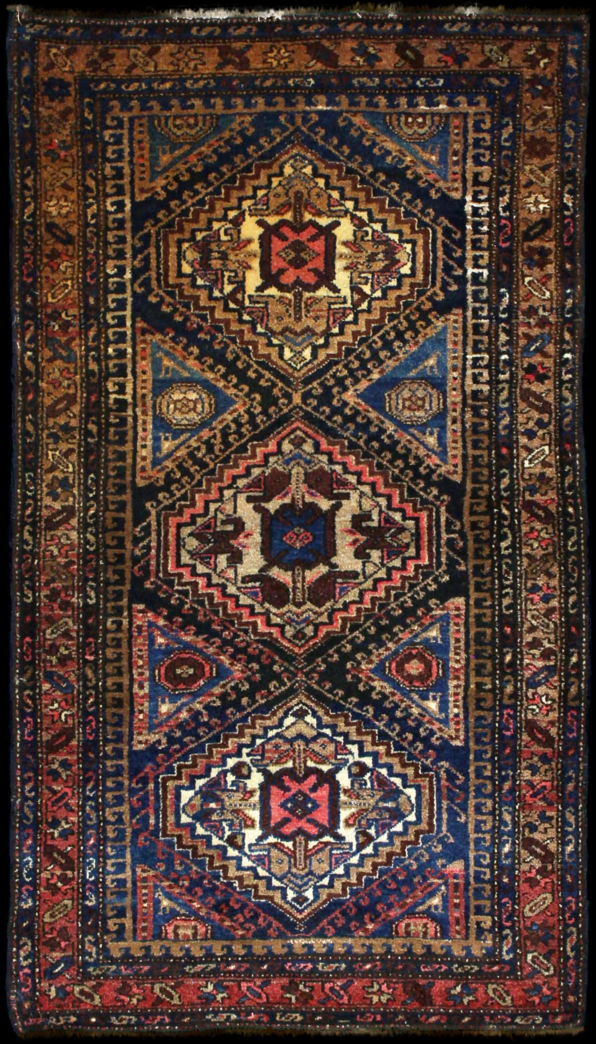 Persian rug of Hamadan style in dimensions 170 centimeters length by 97 centimeters width with mainly colorful colors