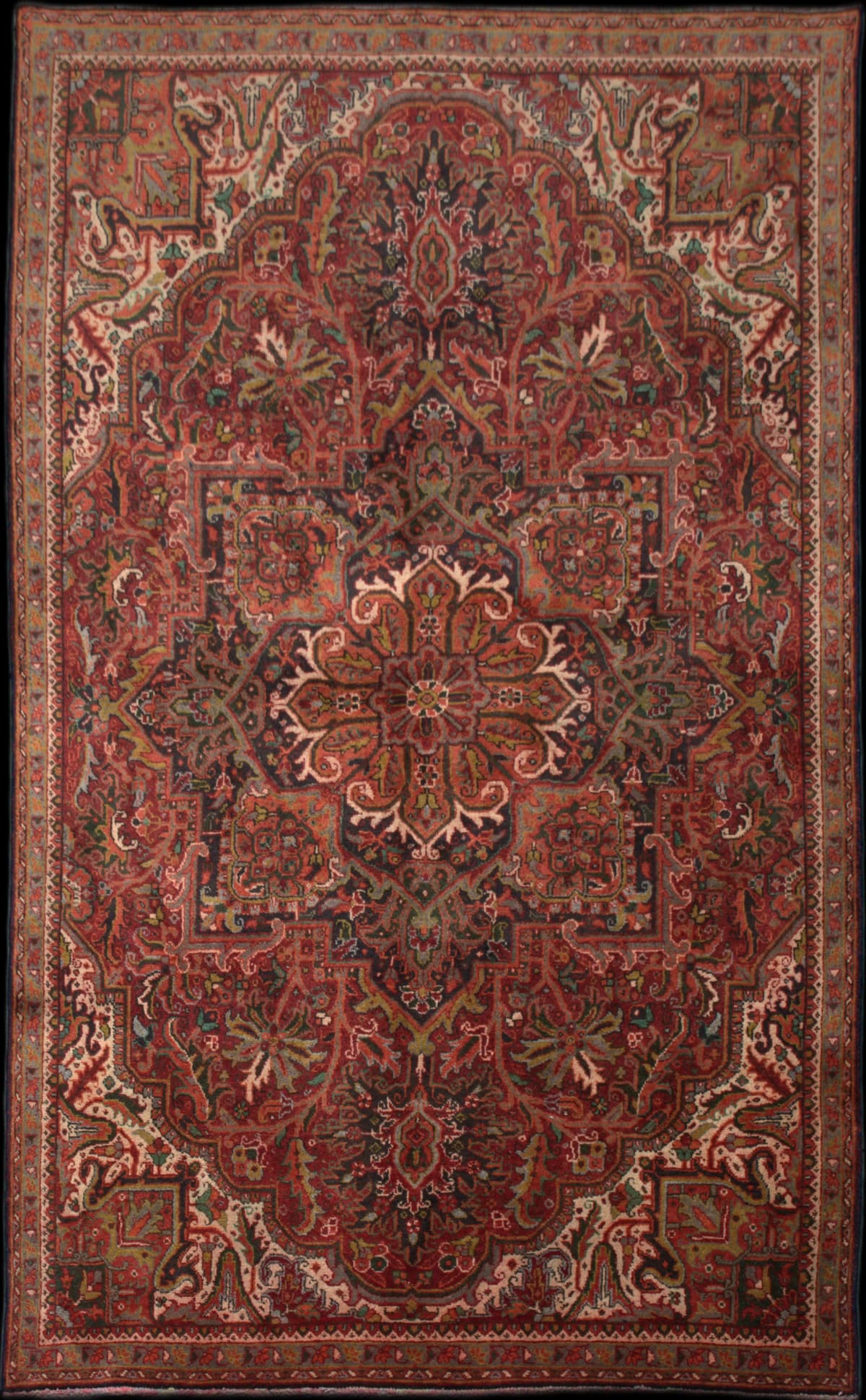 Persian rug in dimensions 280 centimeters length by 183 centimeters width