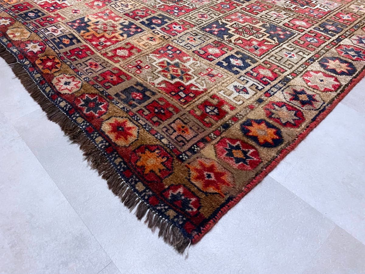 Perserteppich, orientalisch, 140x220 cm, bunt — Ecke & Kante