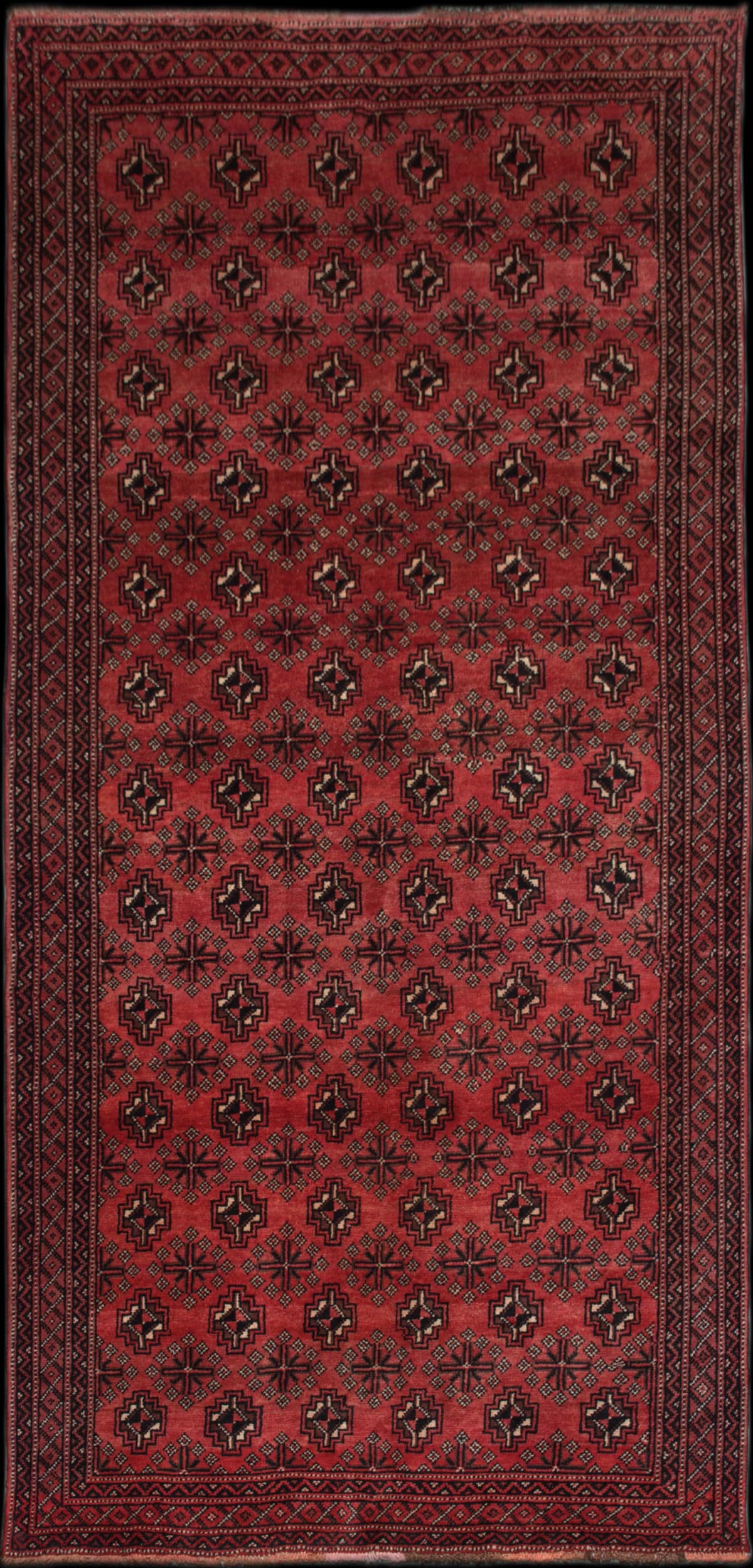 Persian rug in dimensions 294 centimeters length by 150 centimeters width