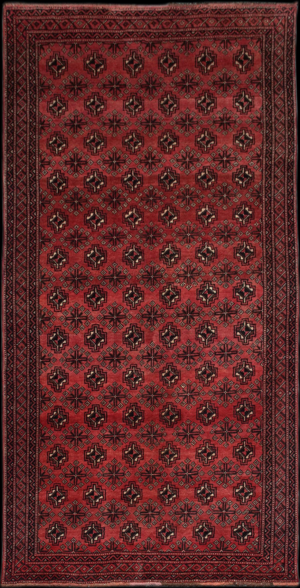 Persian rug in dimensions 294 centimeters length by 150 centimeters width