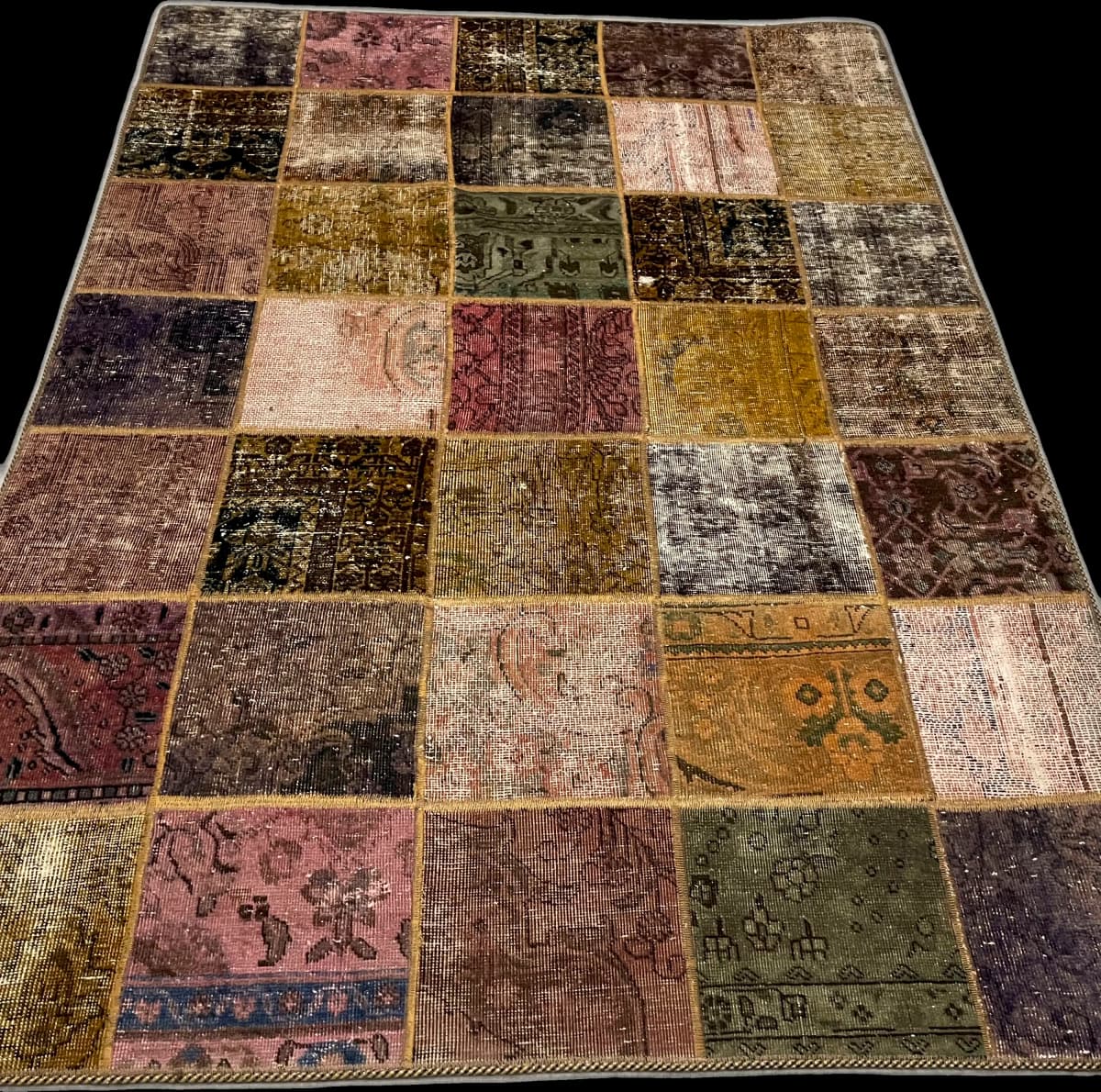 Persian Rey Patchwork Rug, 151x211 cm, multicoloured — Perspective