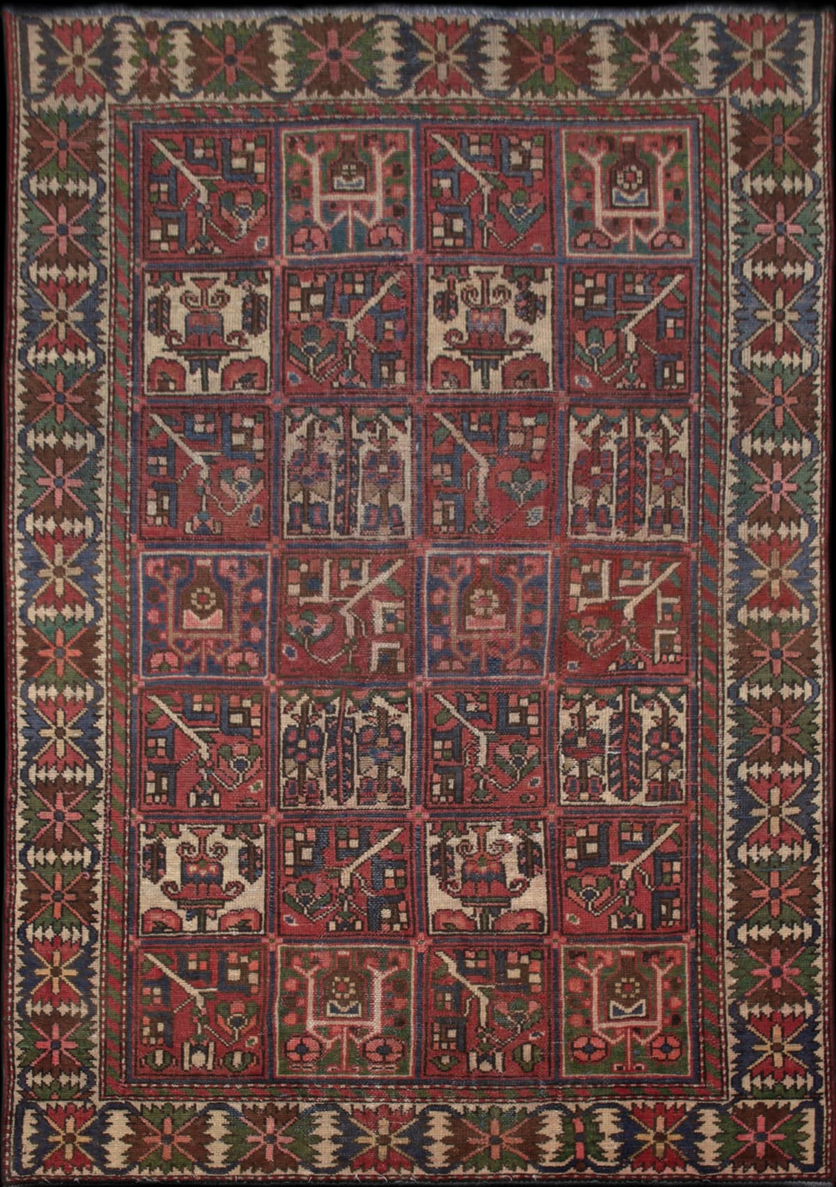Persian rug in dimensions 274 centimeters length by 193 centimeters width