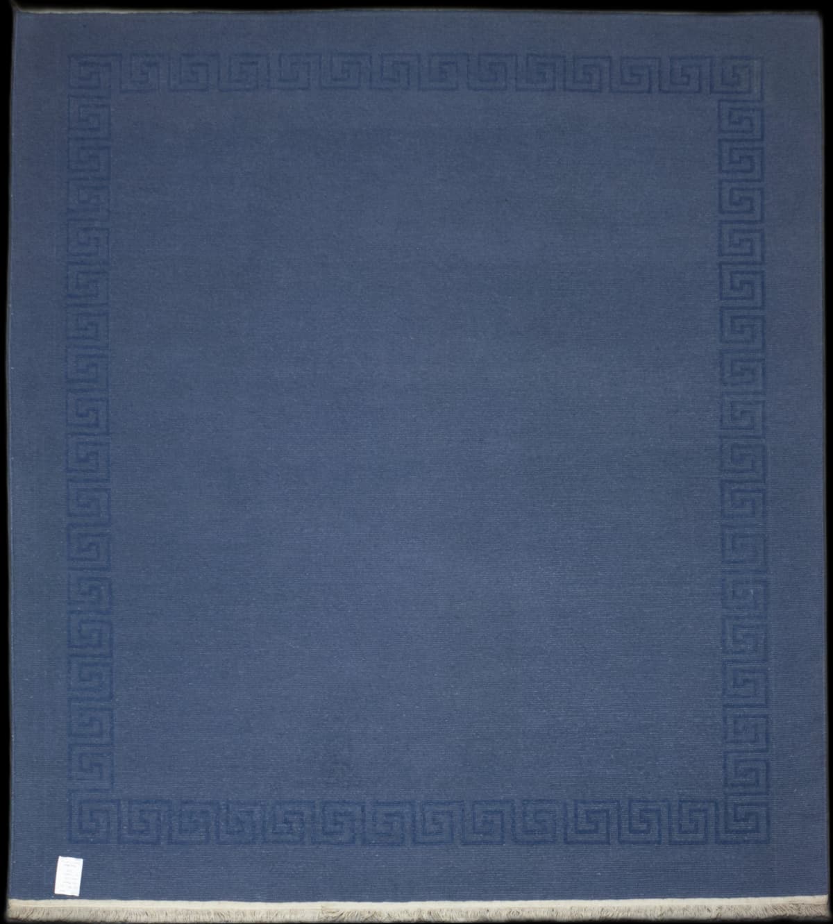 Nepal-Teppich Tibet, orientalisch, 200x252 cm, überwiegend in Gelb — Detail