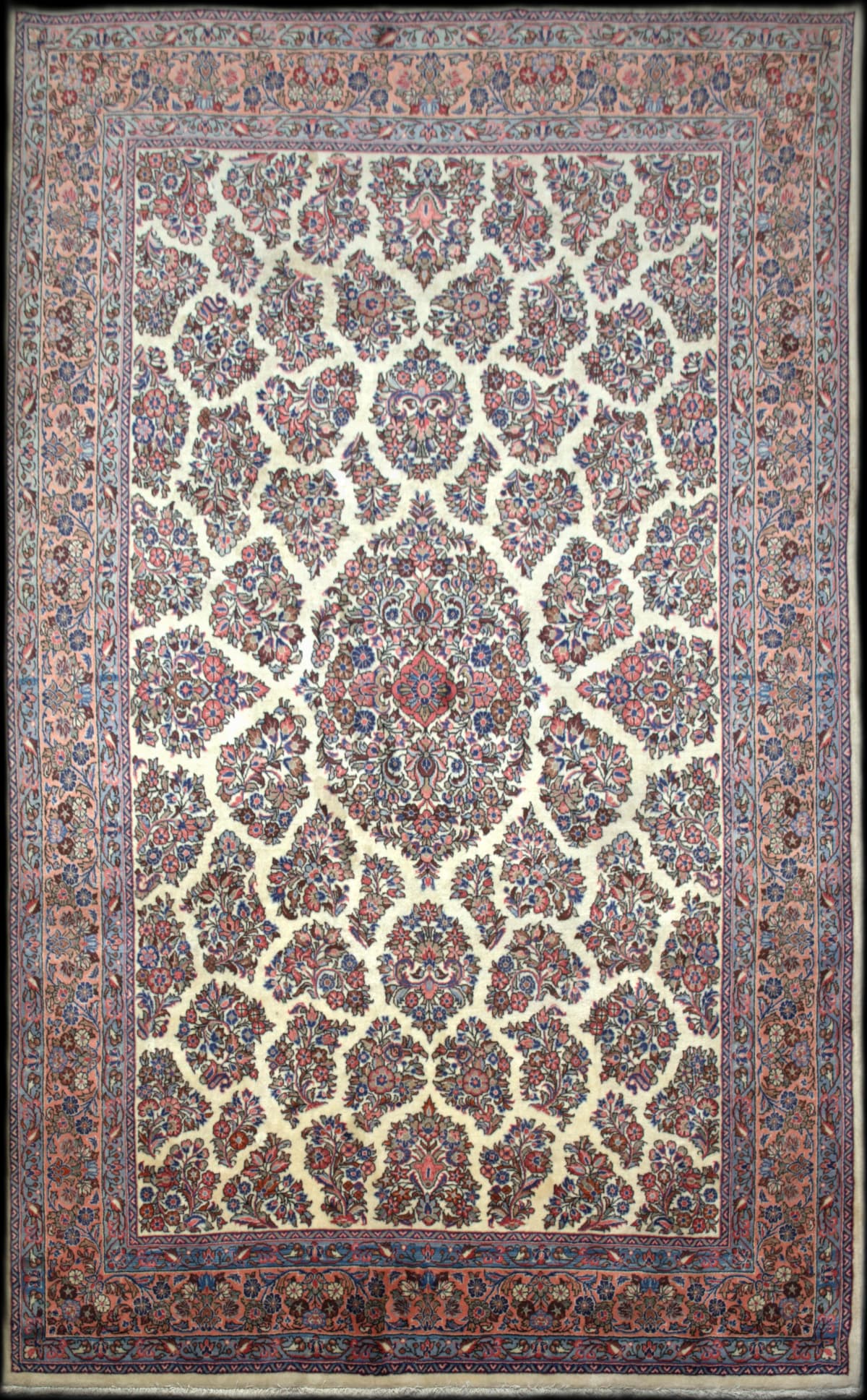 Persian rug in dimensions 310 centimeters length by 208 centimeters width