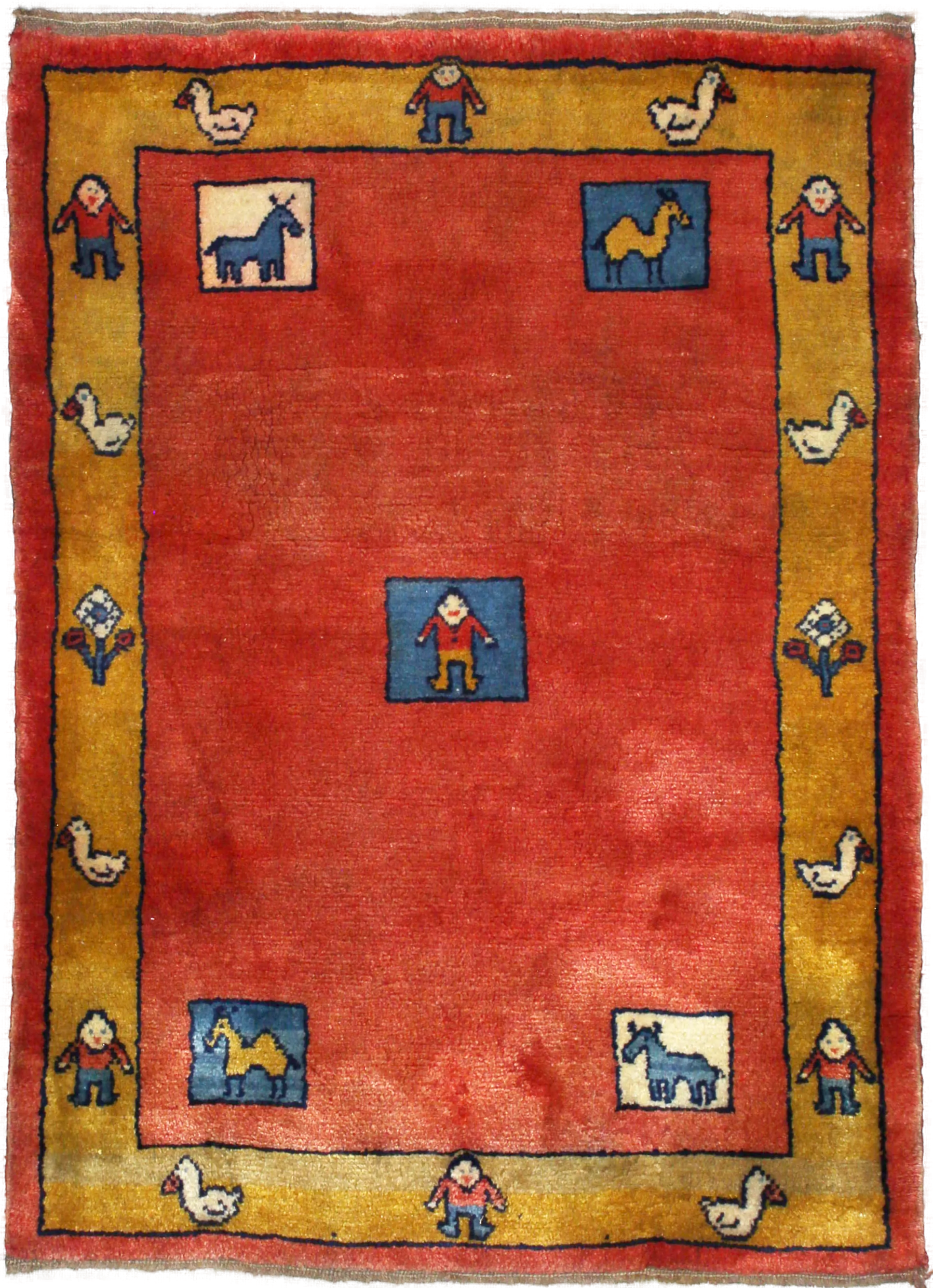 Complete view of the rug