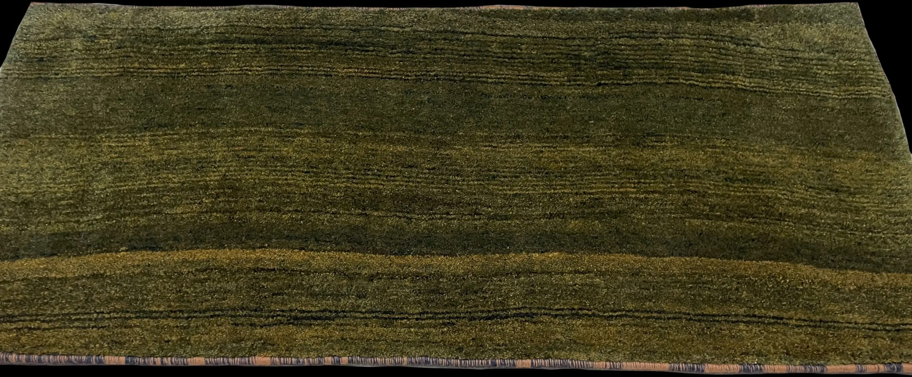 Perspective view of the rug