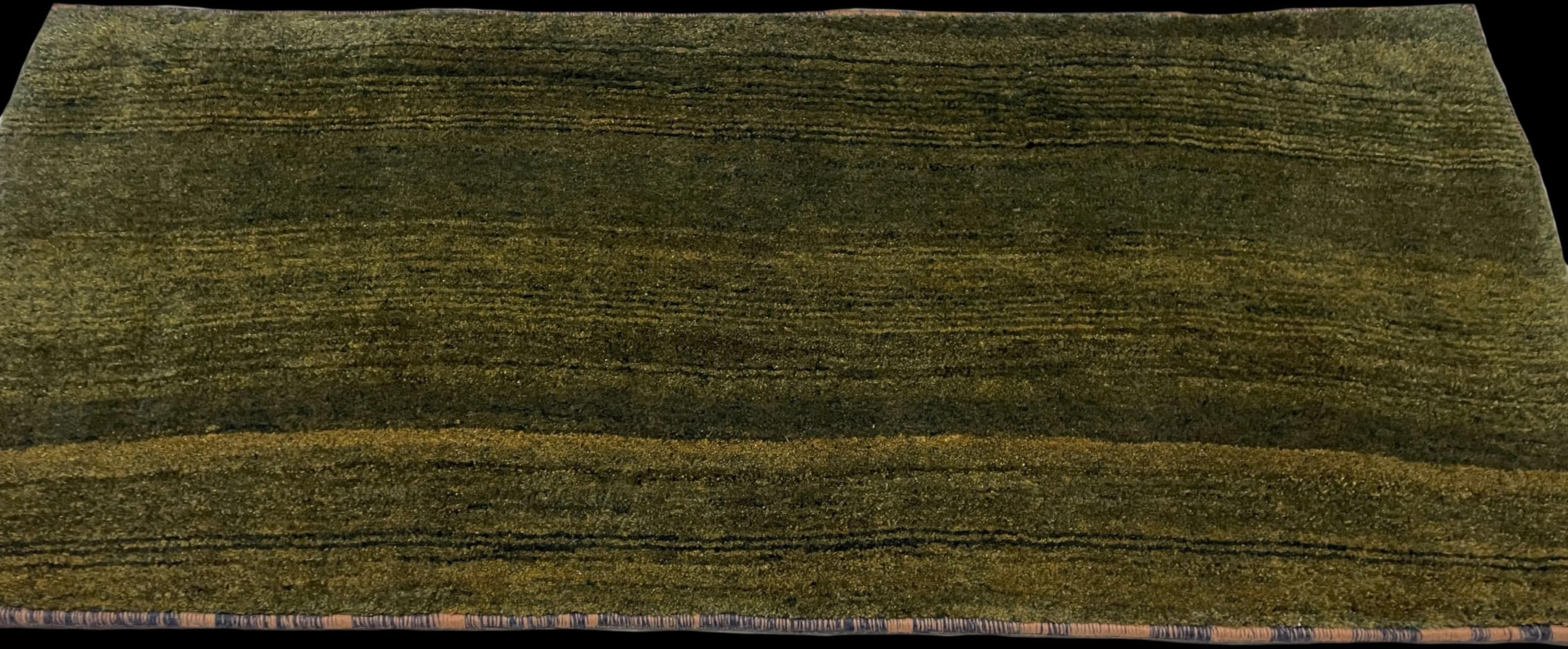 Perspective view of the rug