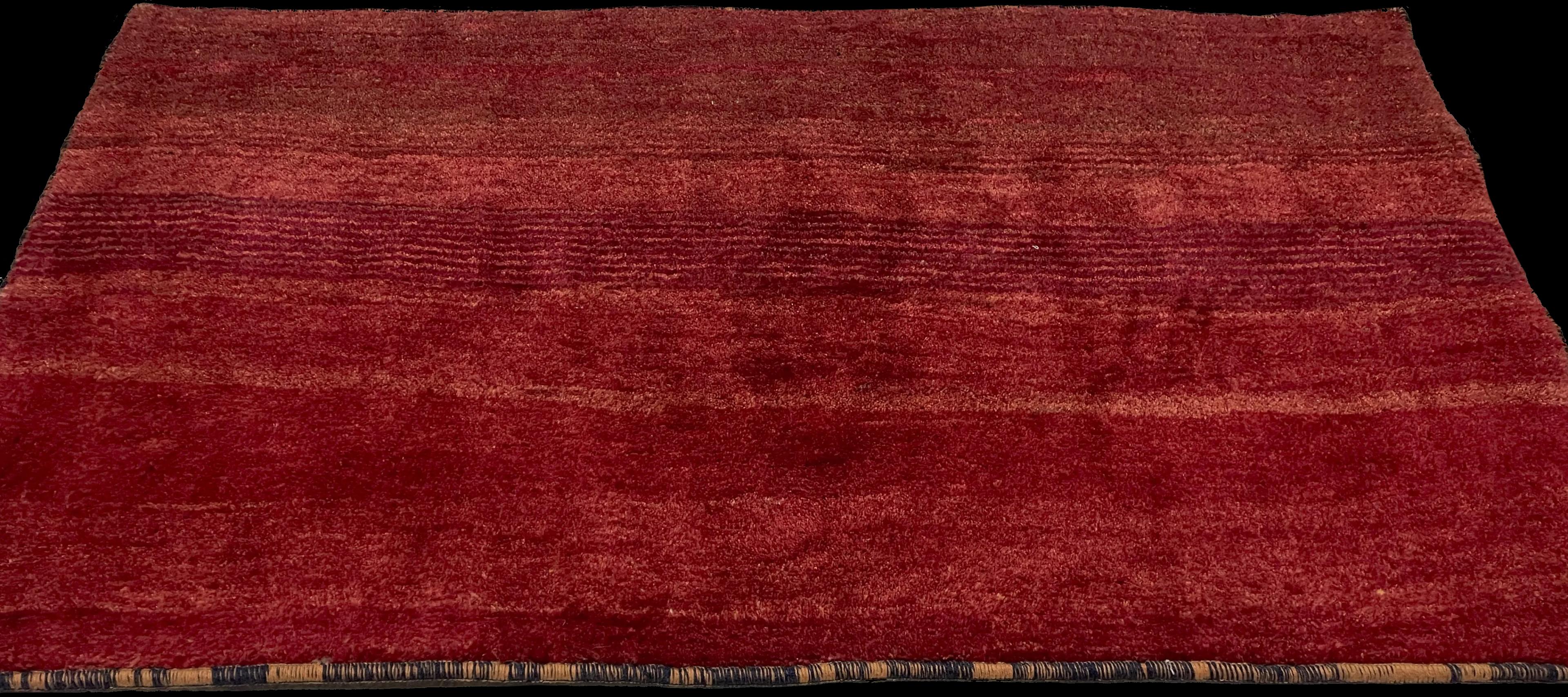 Perspective view of the rug