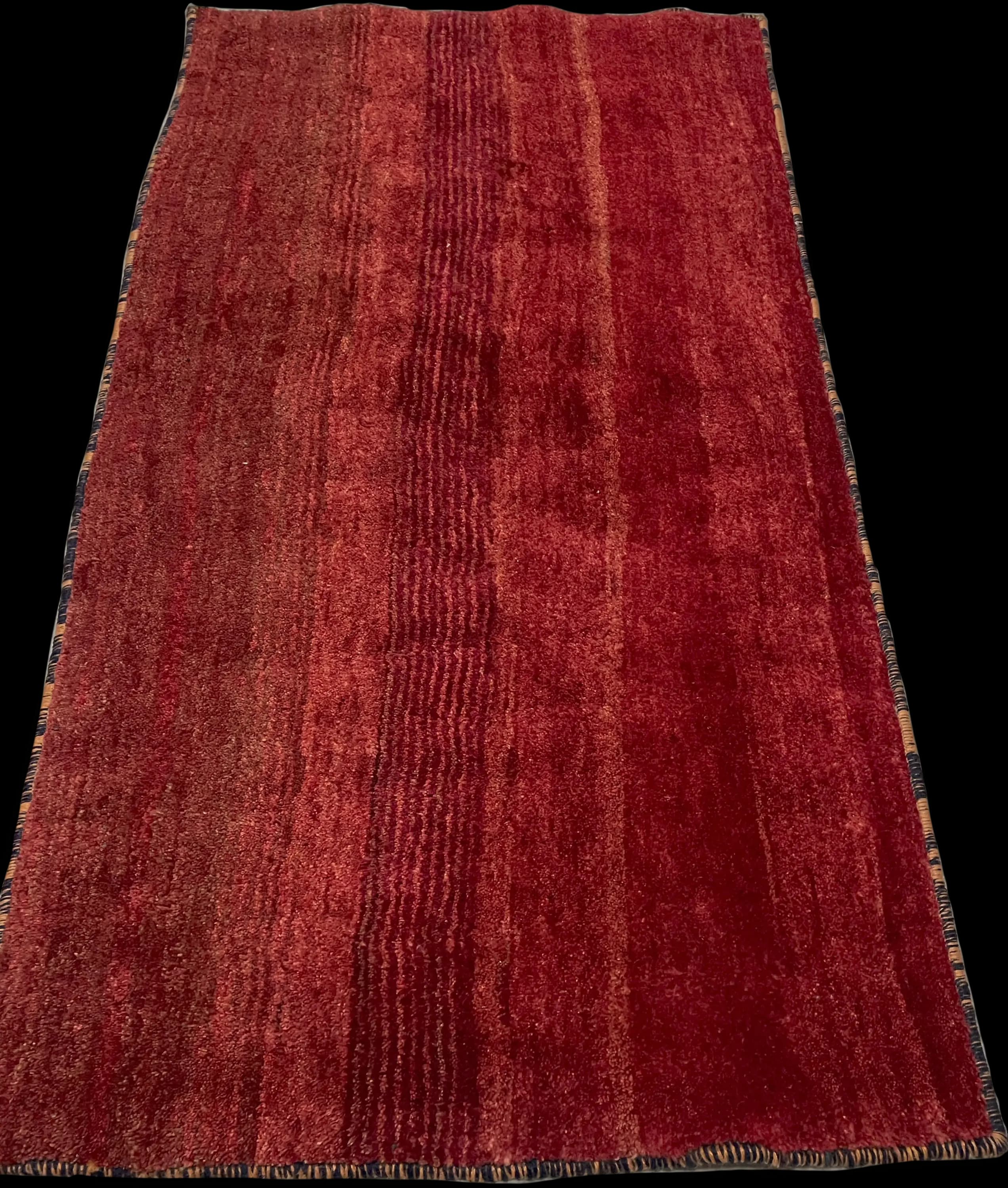 Perspective view of the rug