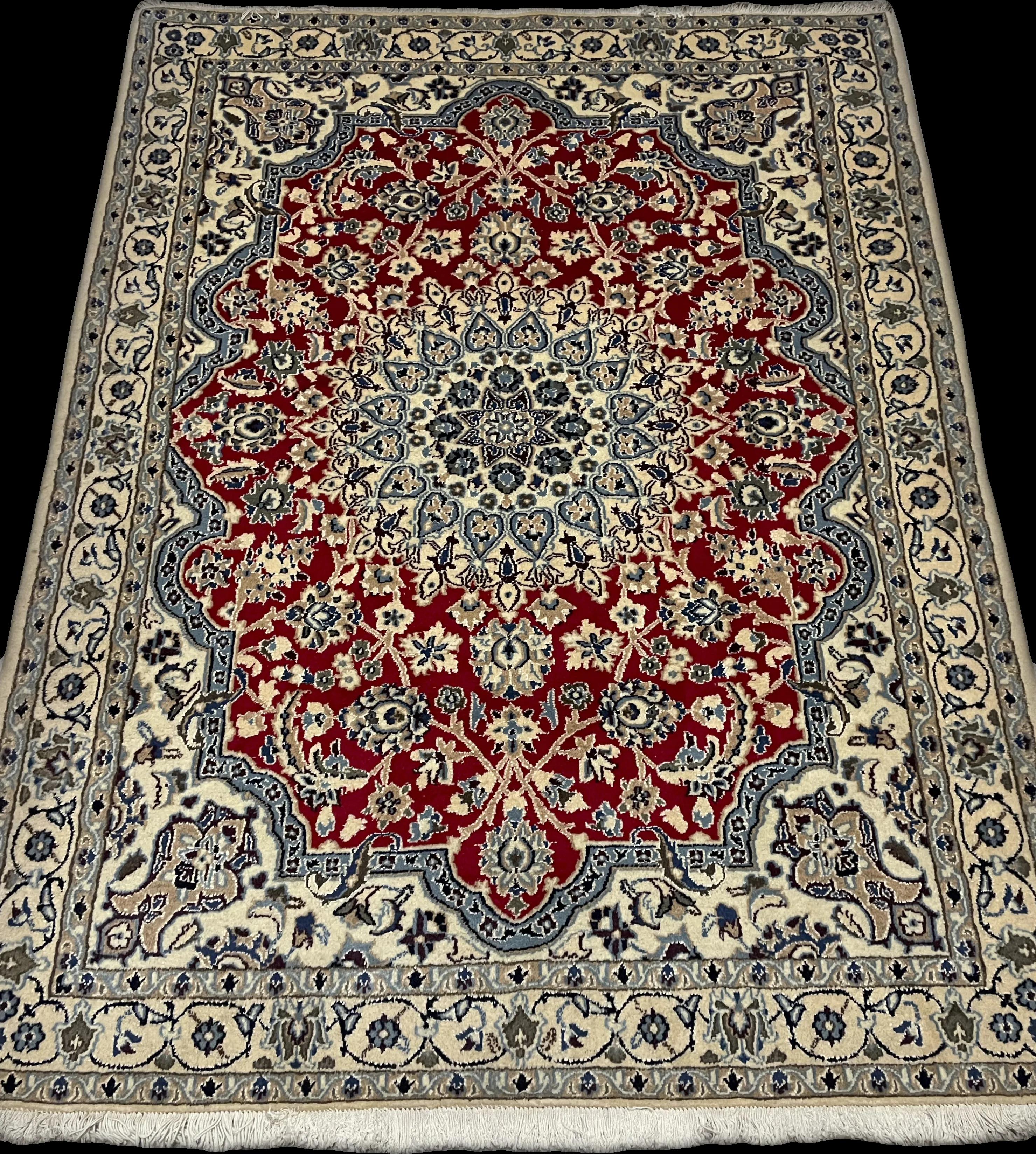 Perspective view of the rug