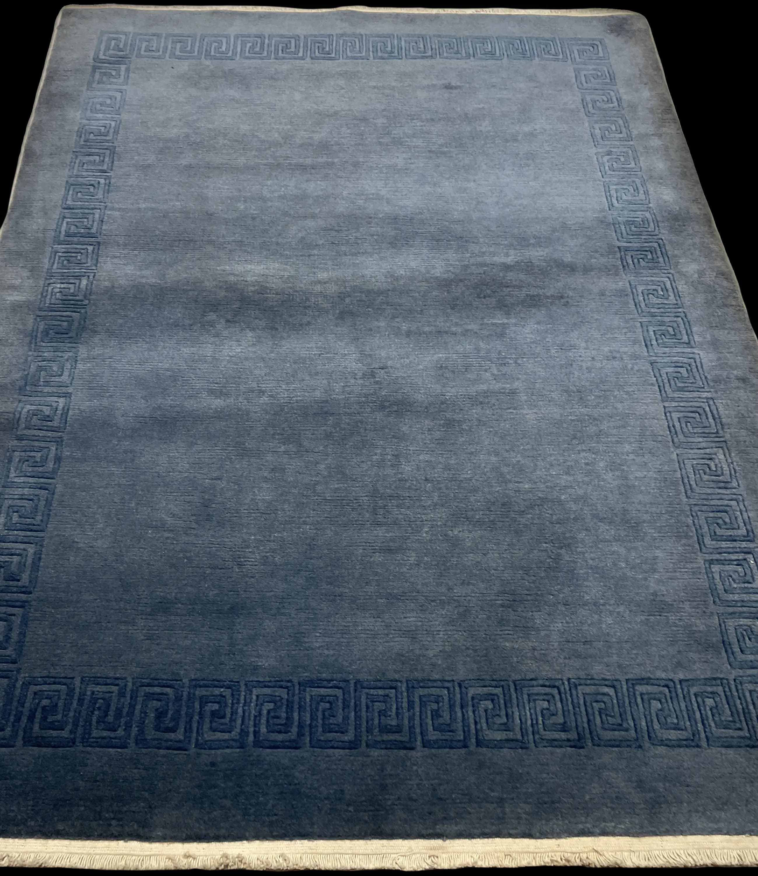 Perspective view of the rug