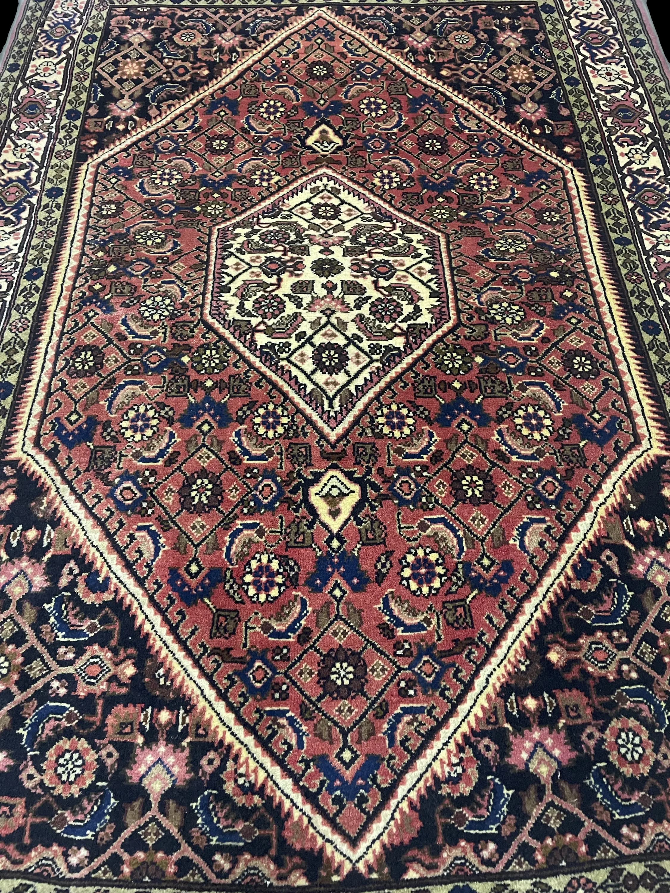 Perspective view of the rug