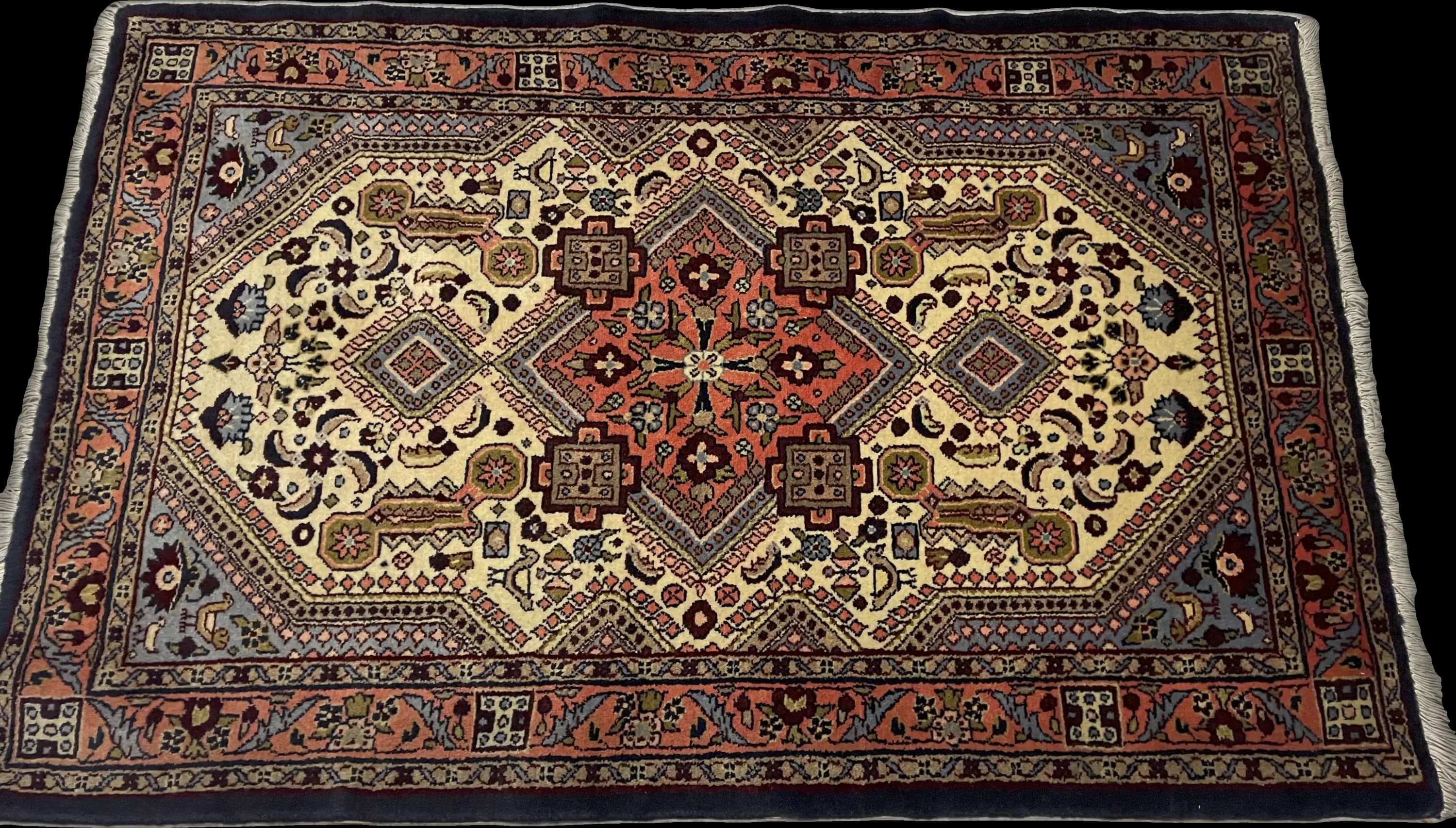 Perspective view of the rug