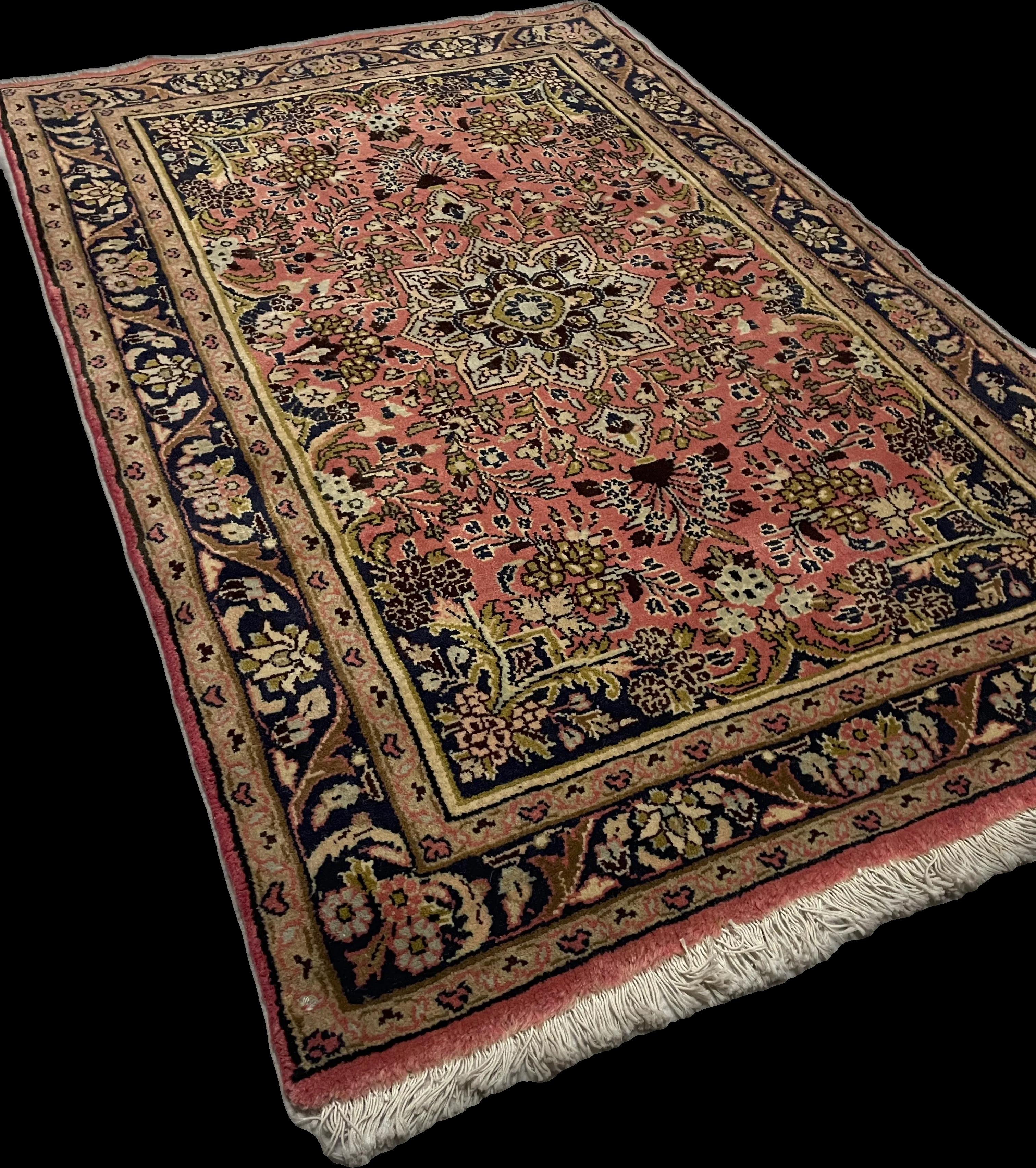 Perspective view of the rug