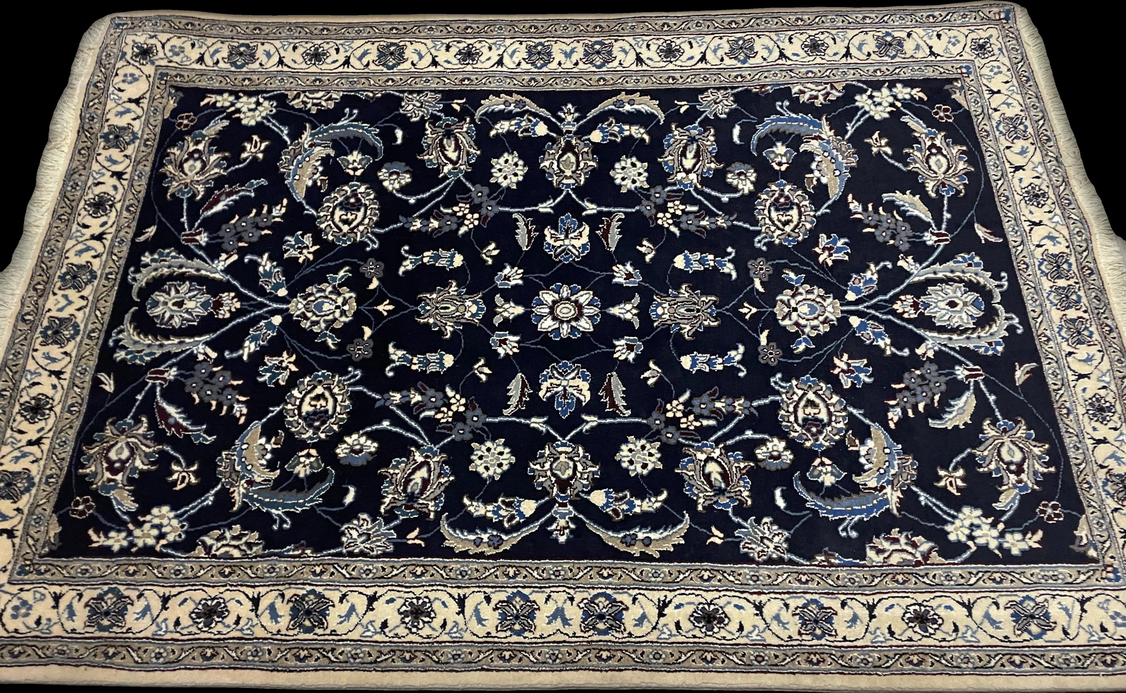 Perspective view of the rug