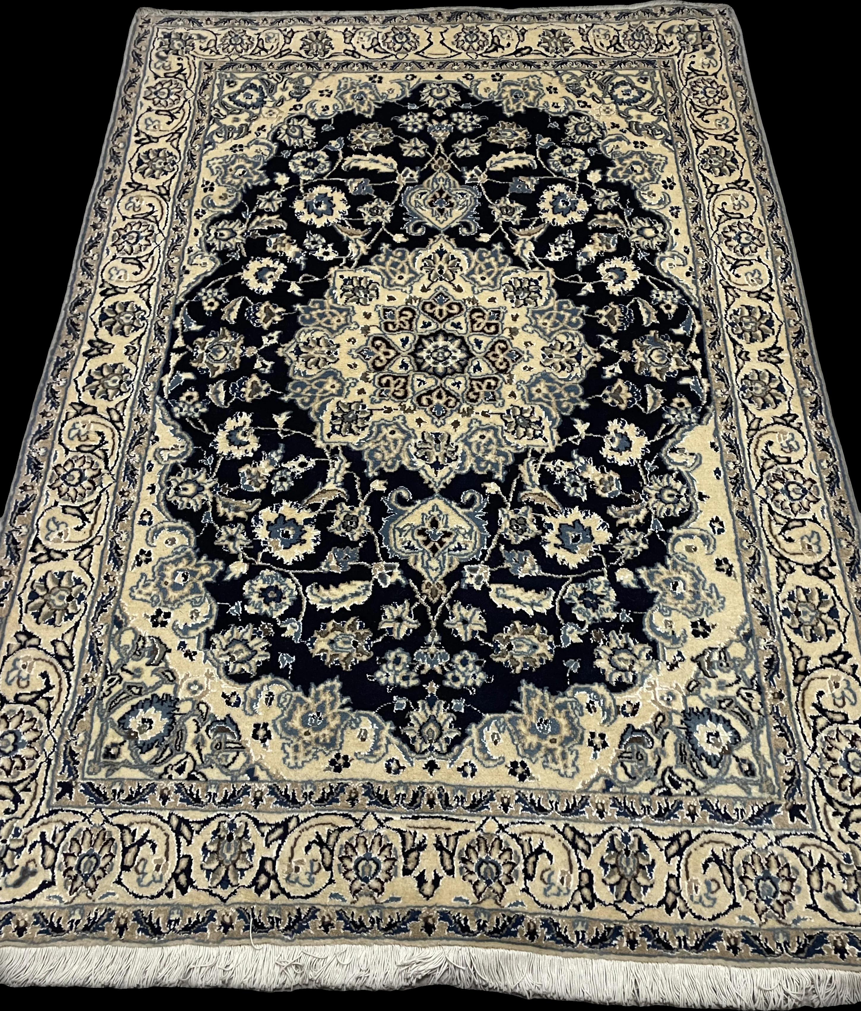 Perspective view of the rug