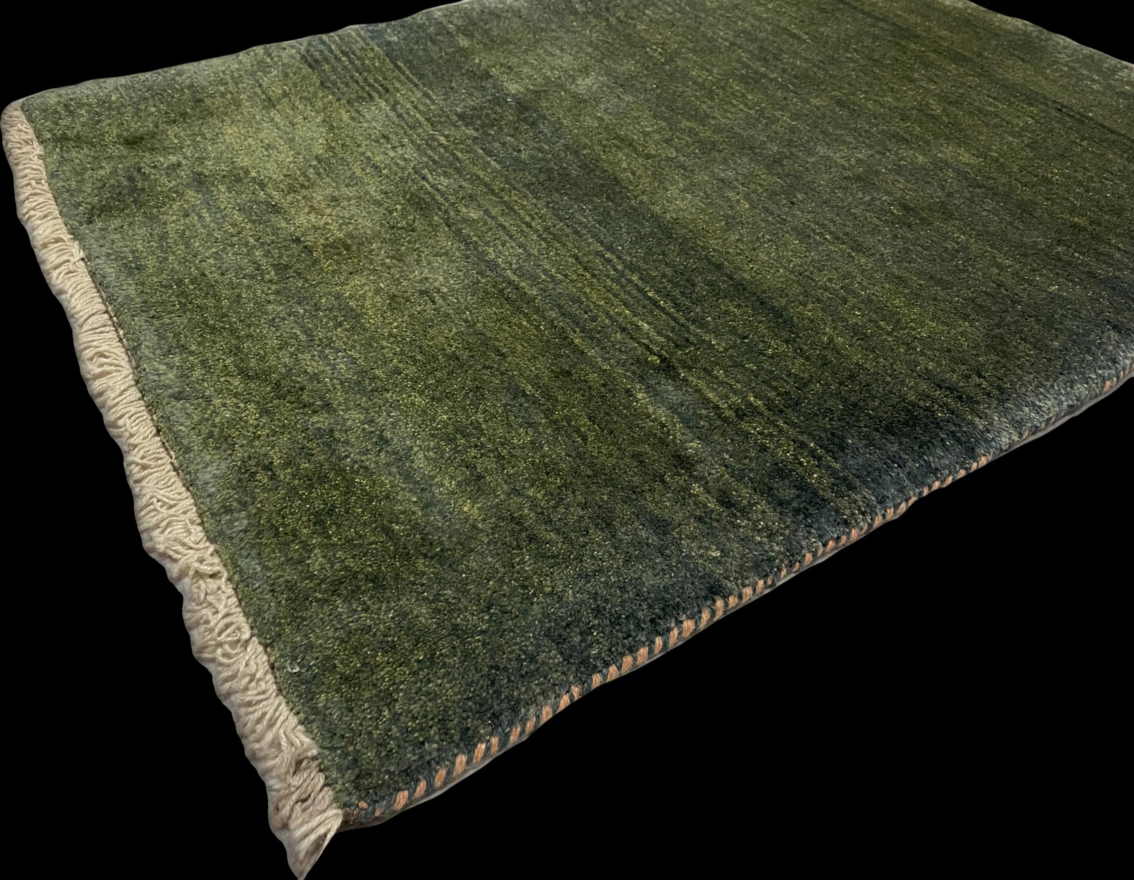 Perspective view of the rug