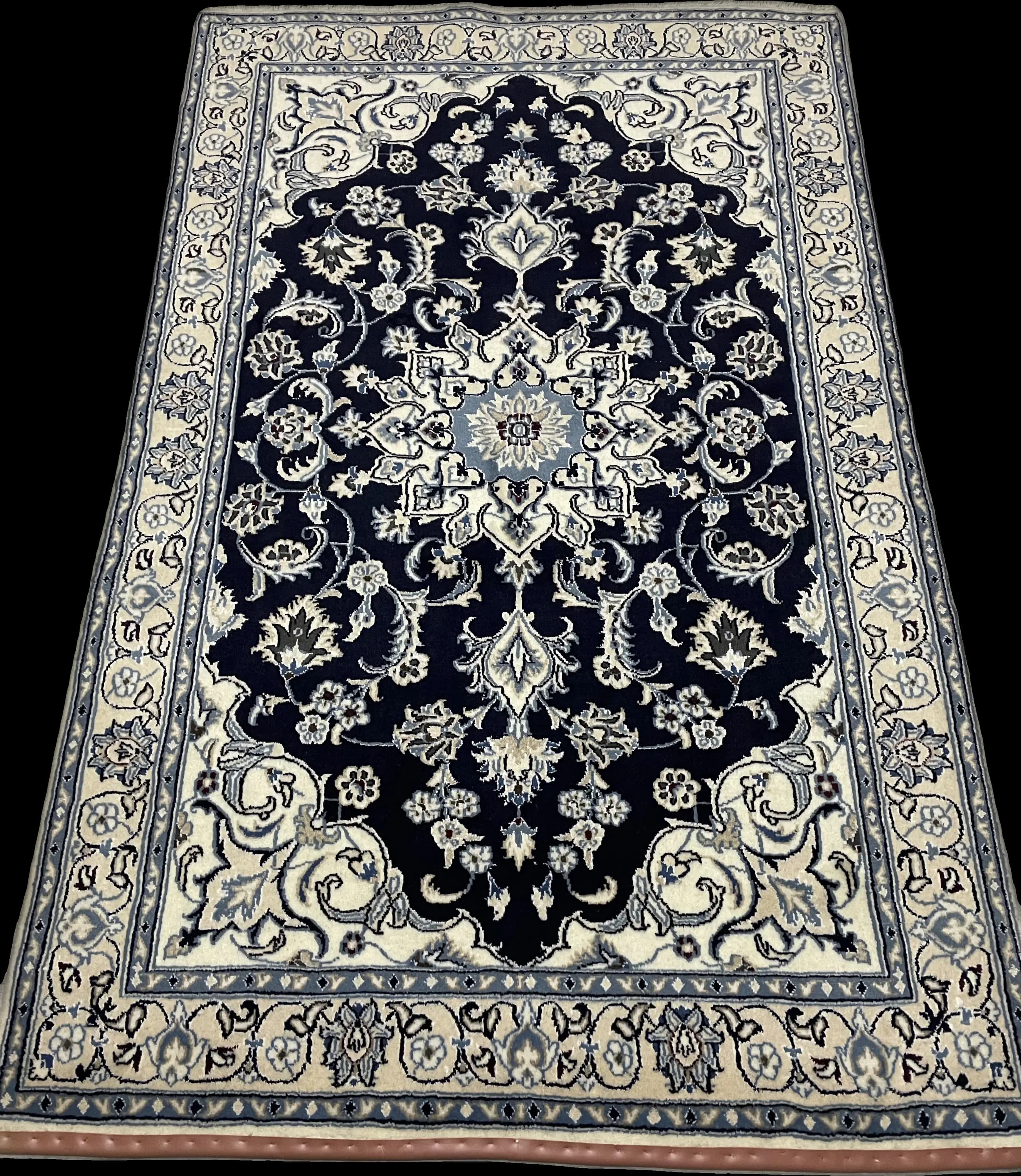 Perspective view of the rug