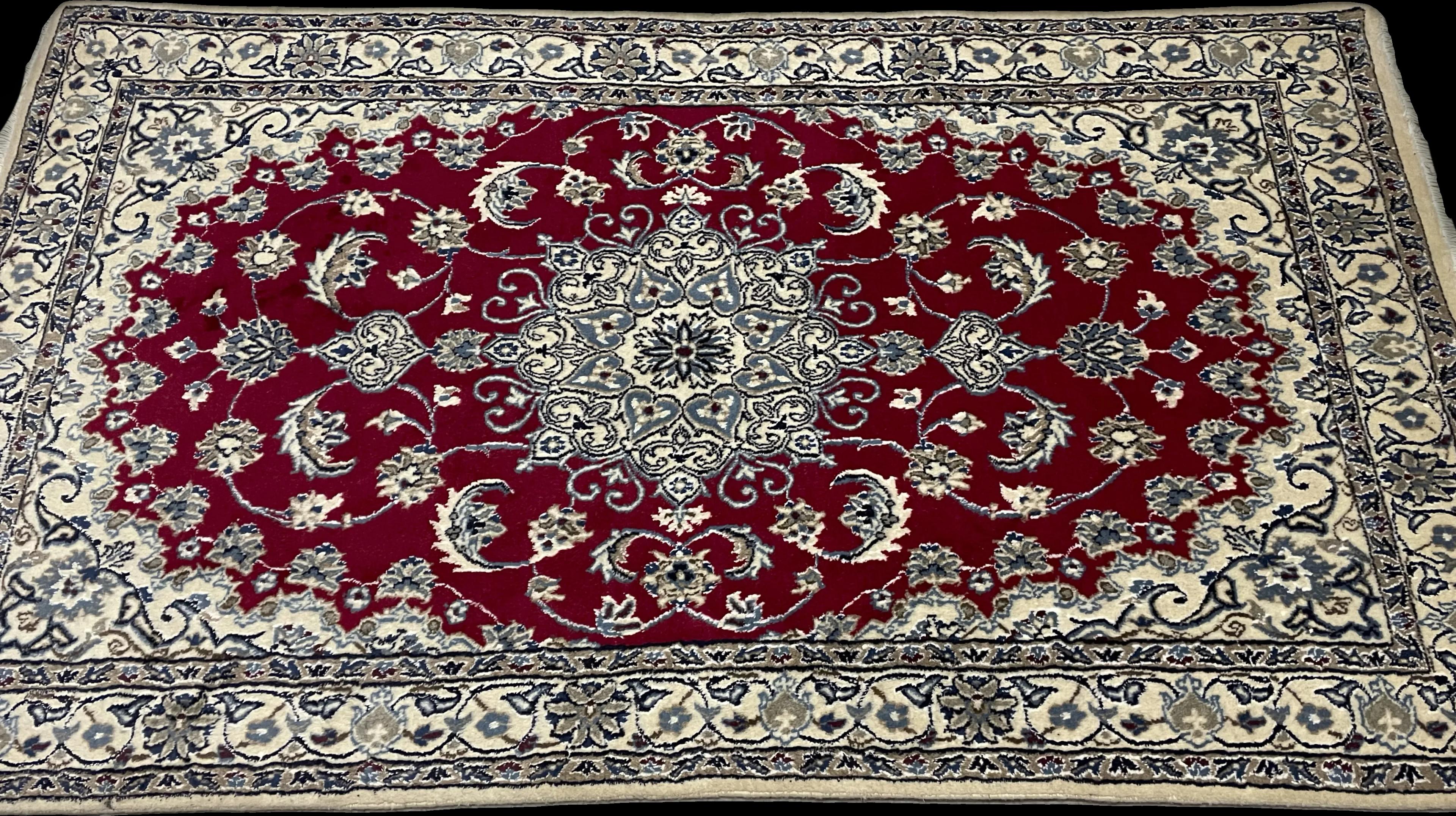 Perspective view of the rug