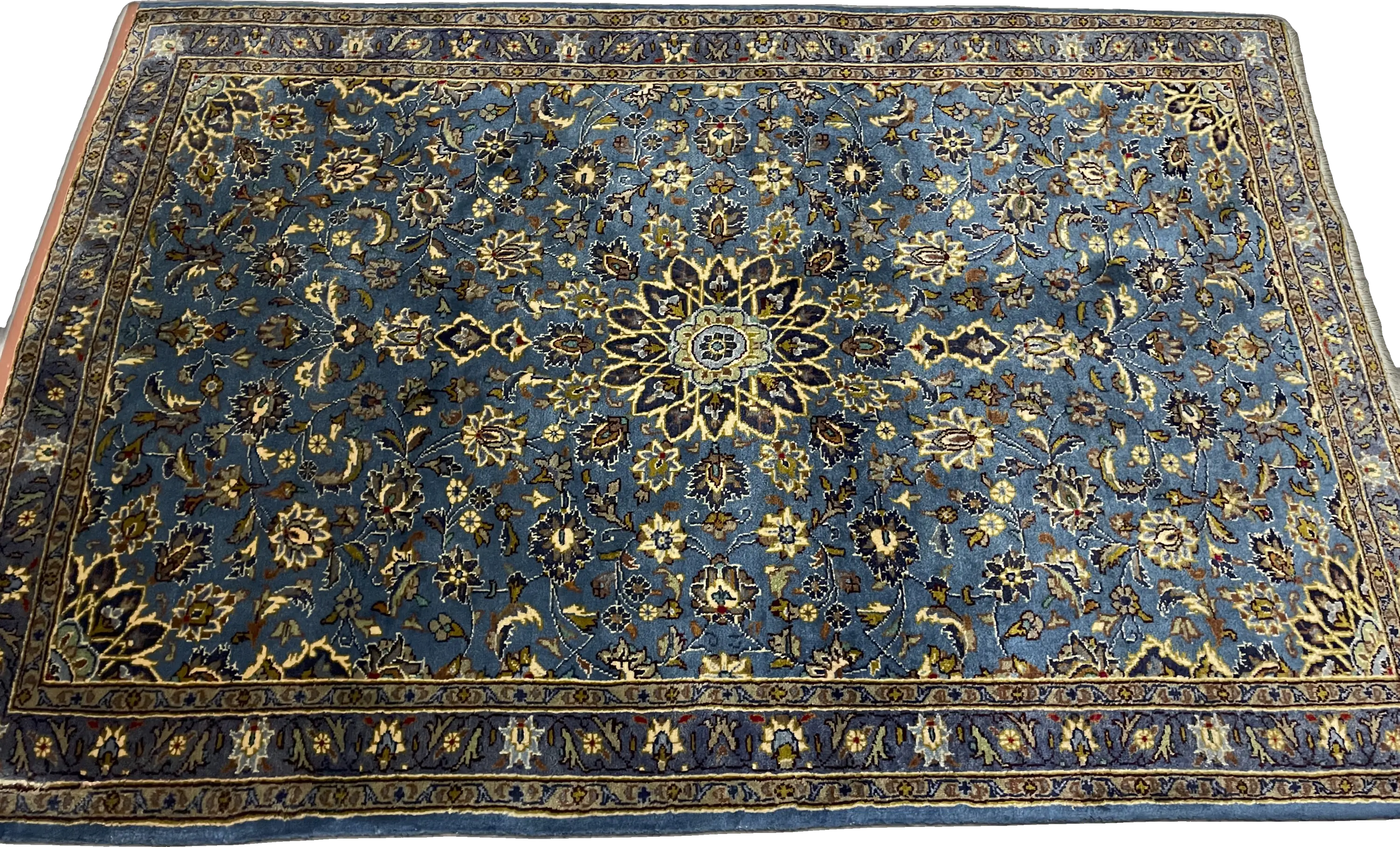 Perspective view of the rug