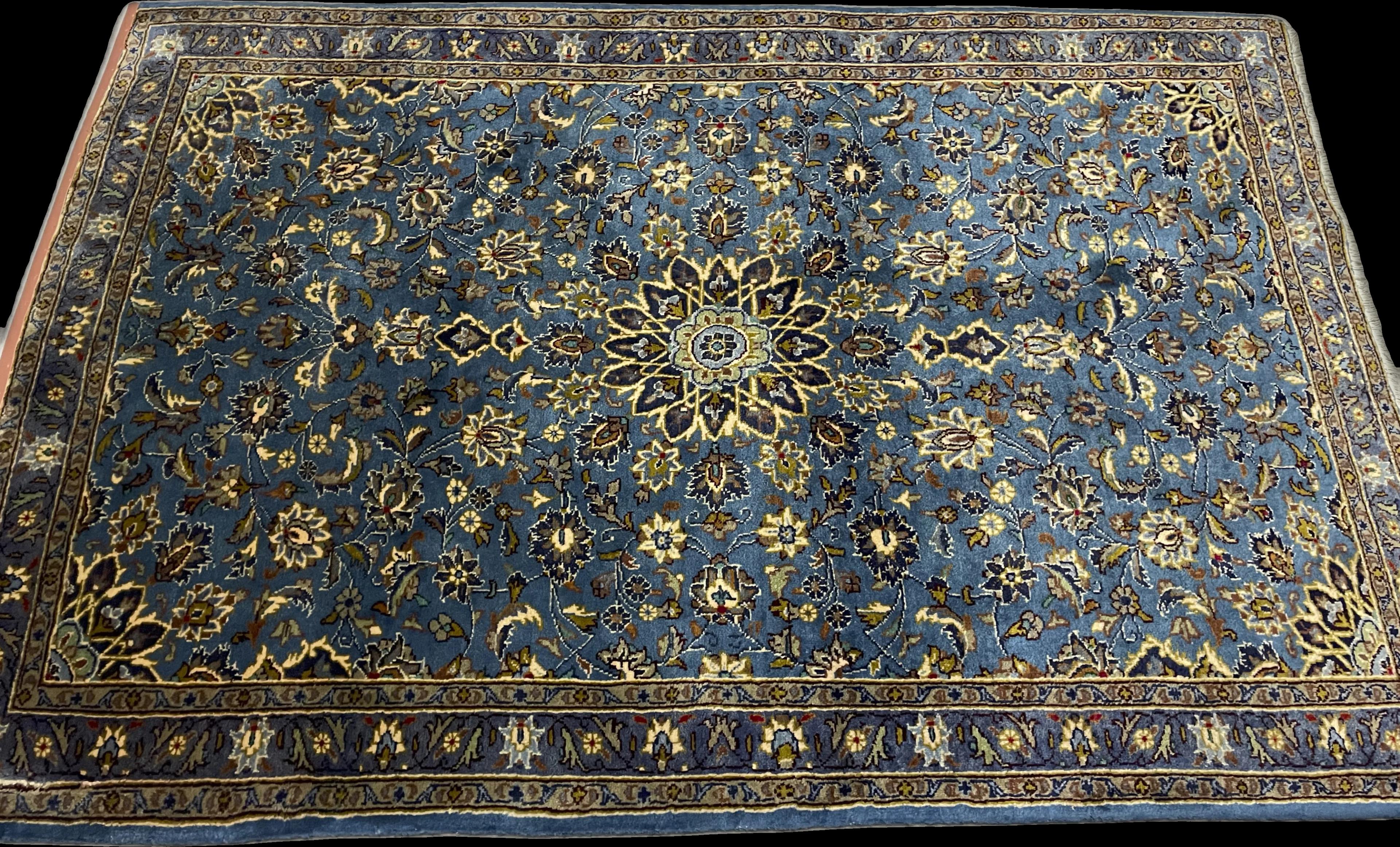 Perspective view of the rug