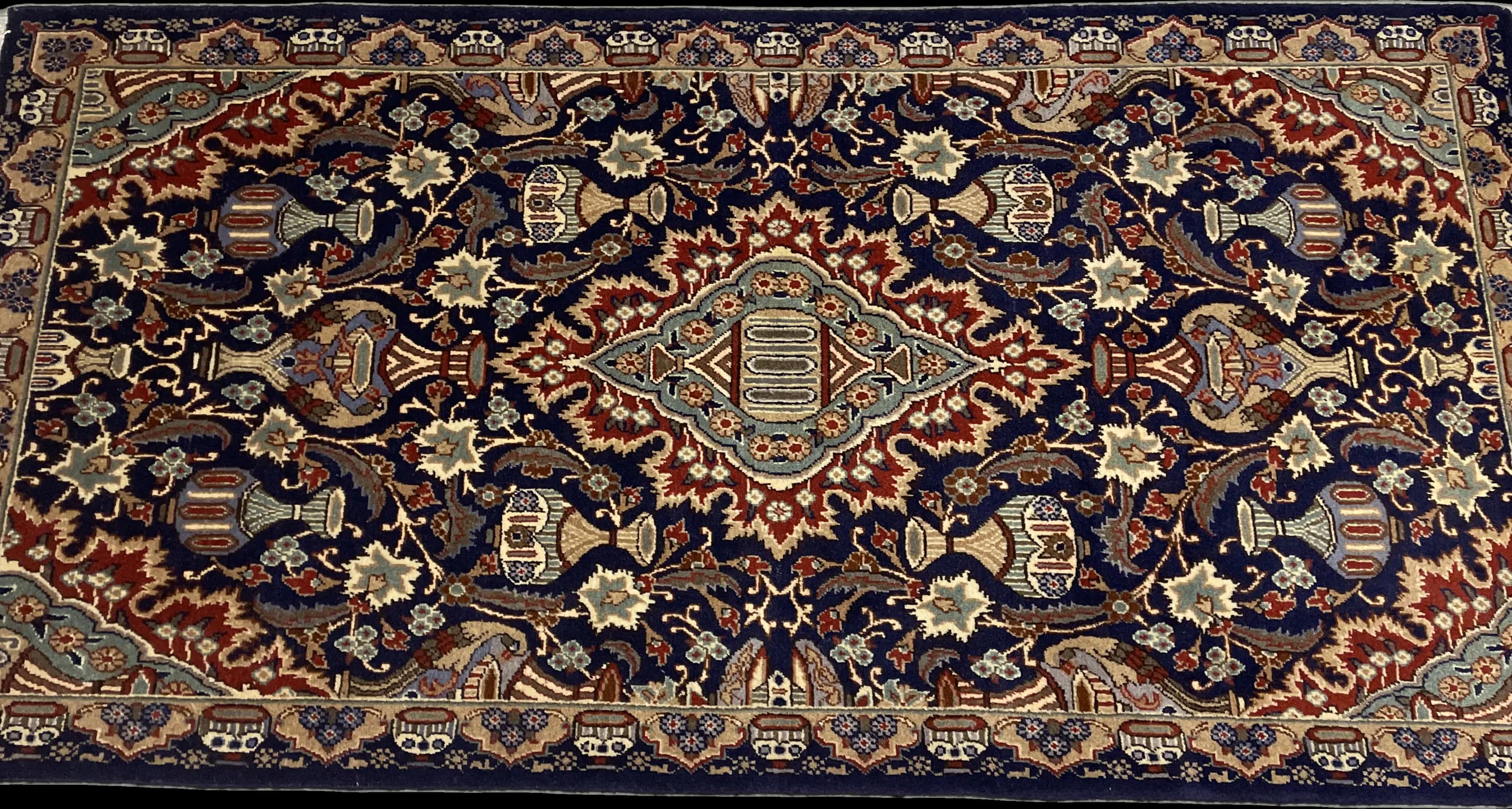 Perspective view of the rug