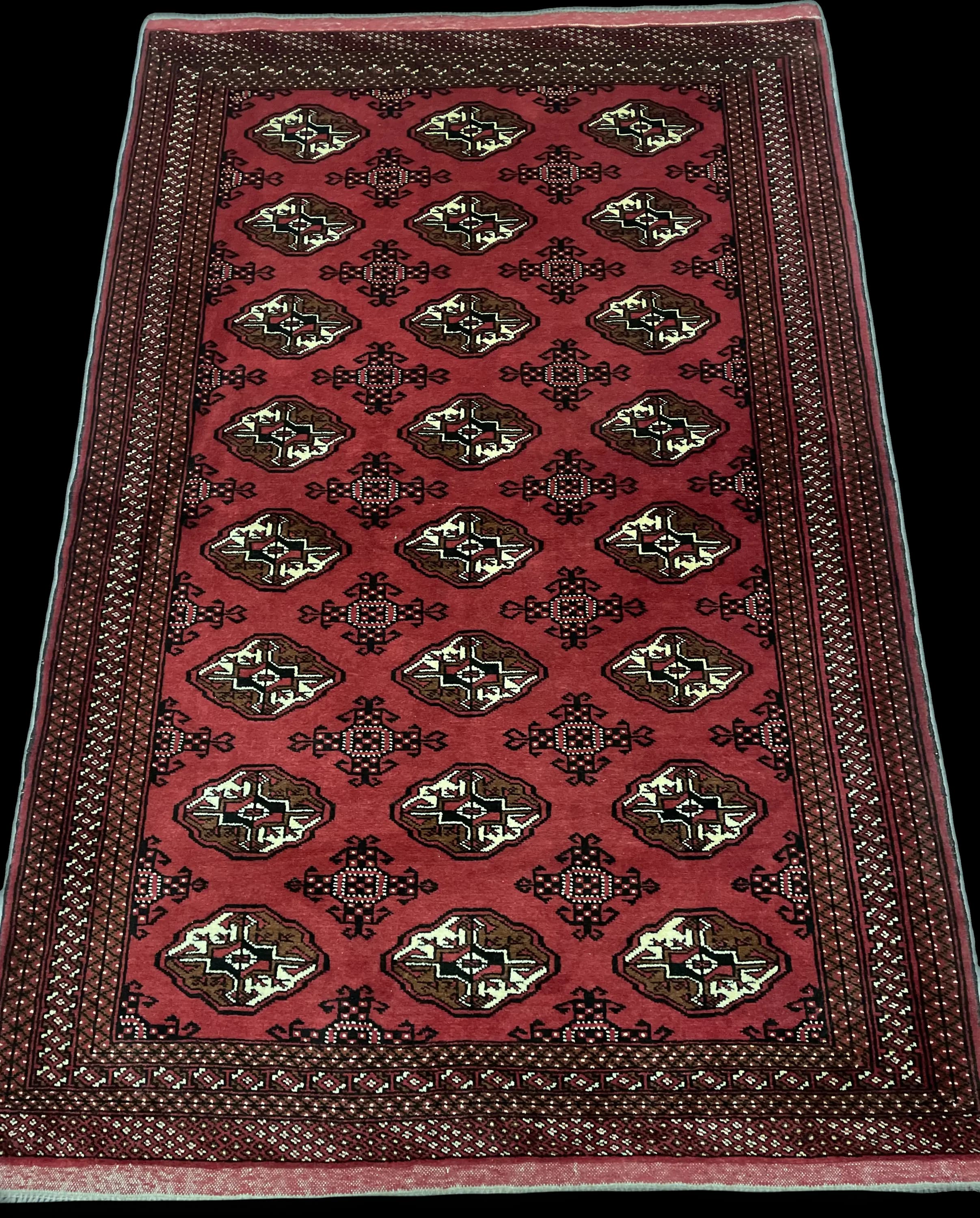 Perspective view of the rug