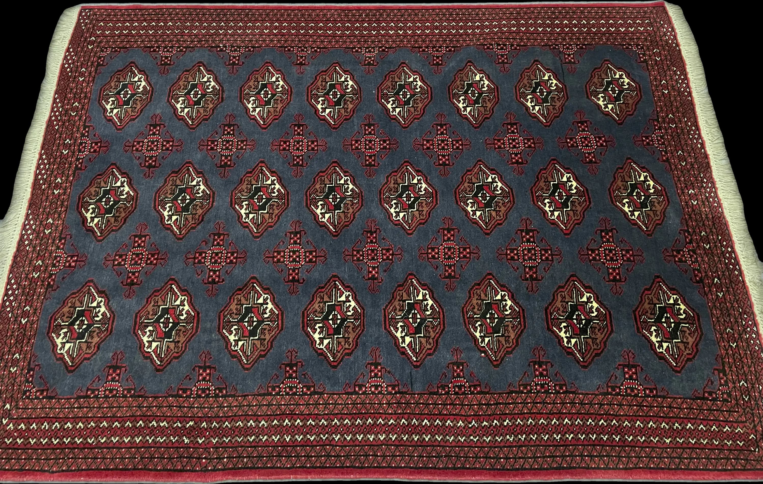 Perspective view of the rug