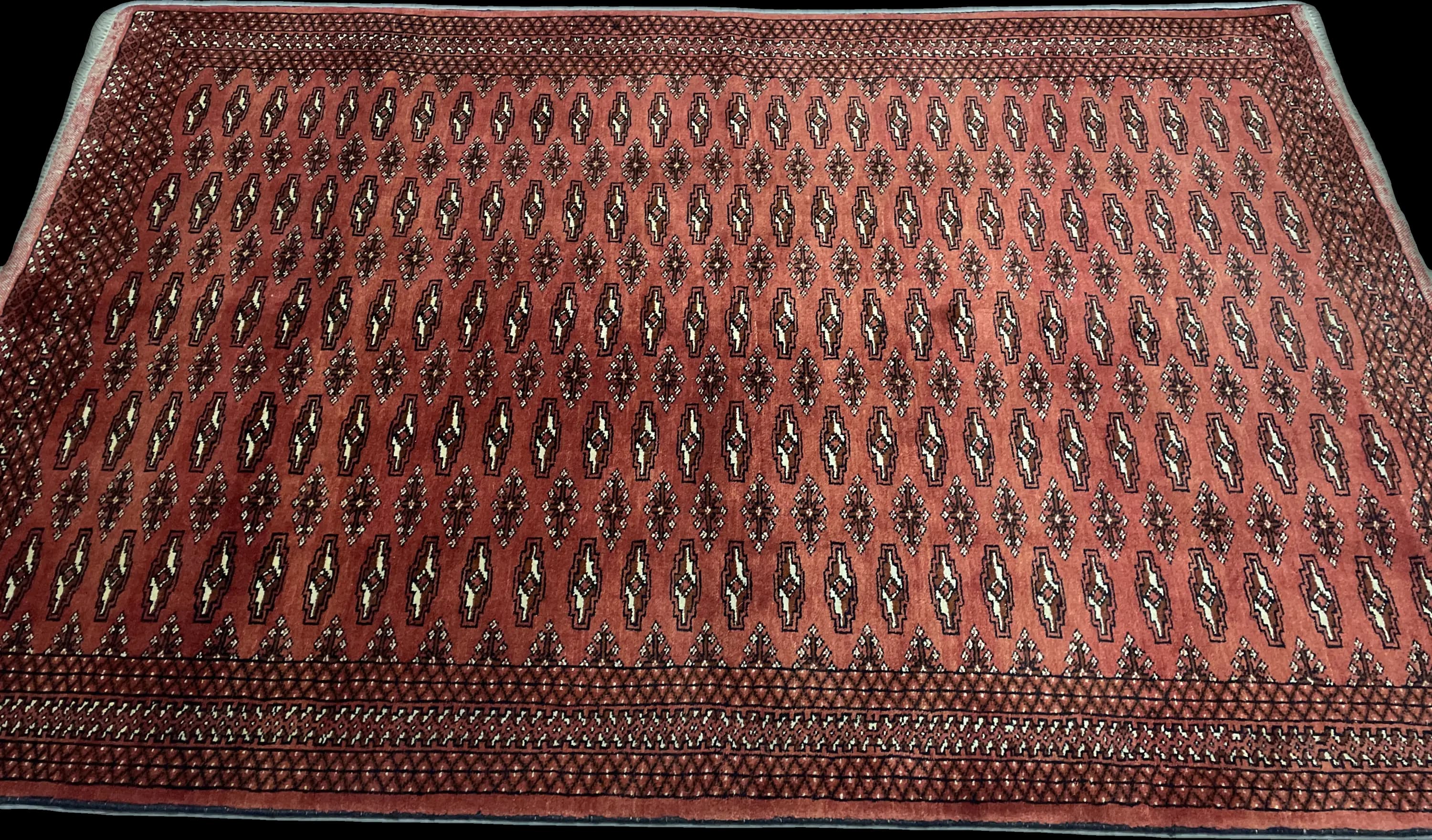 Perspective view of the rug