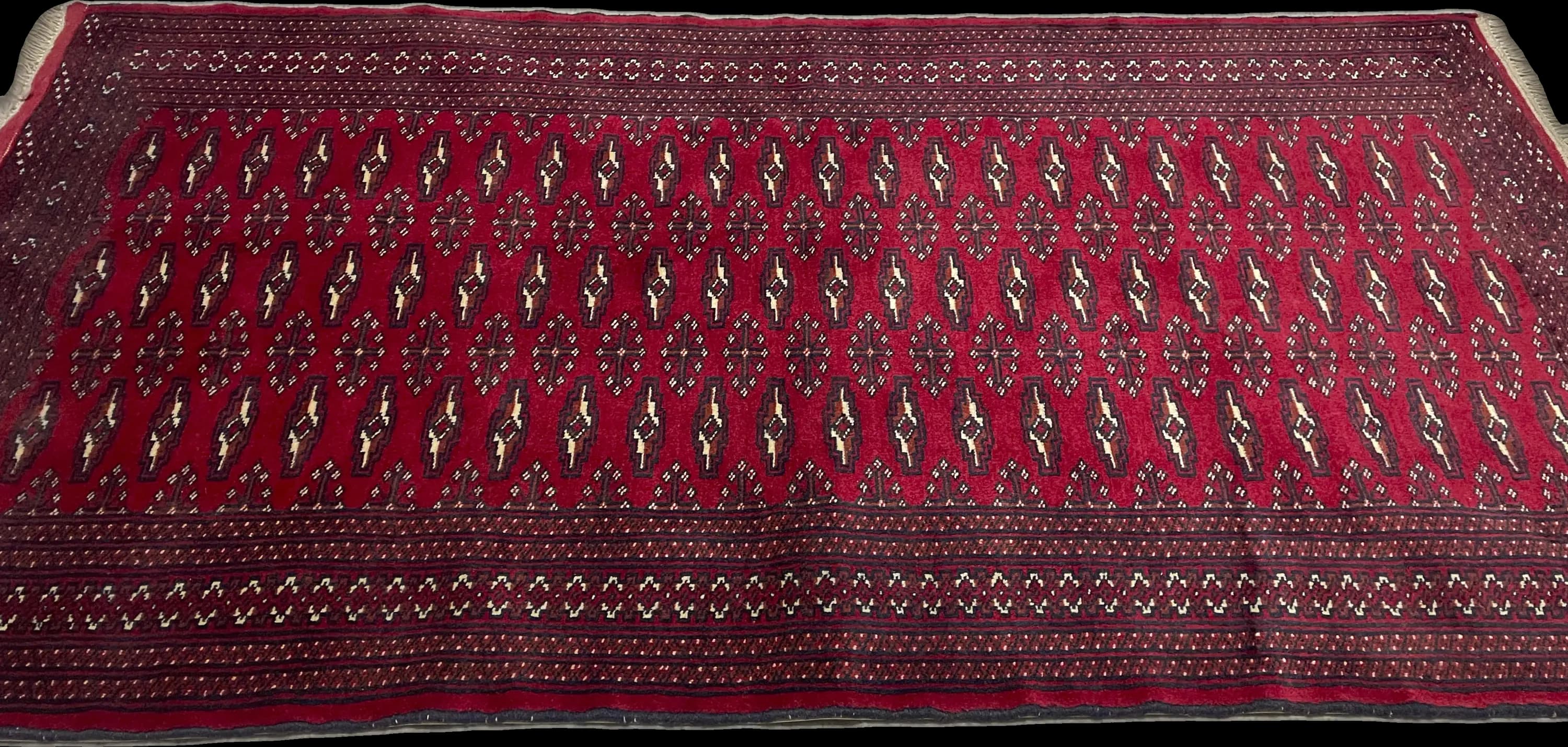 Perspective view of the rug