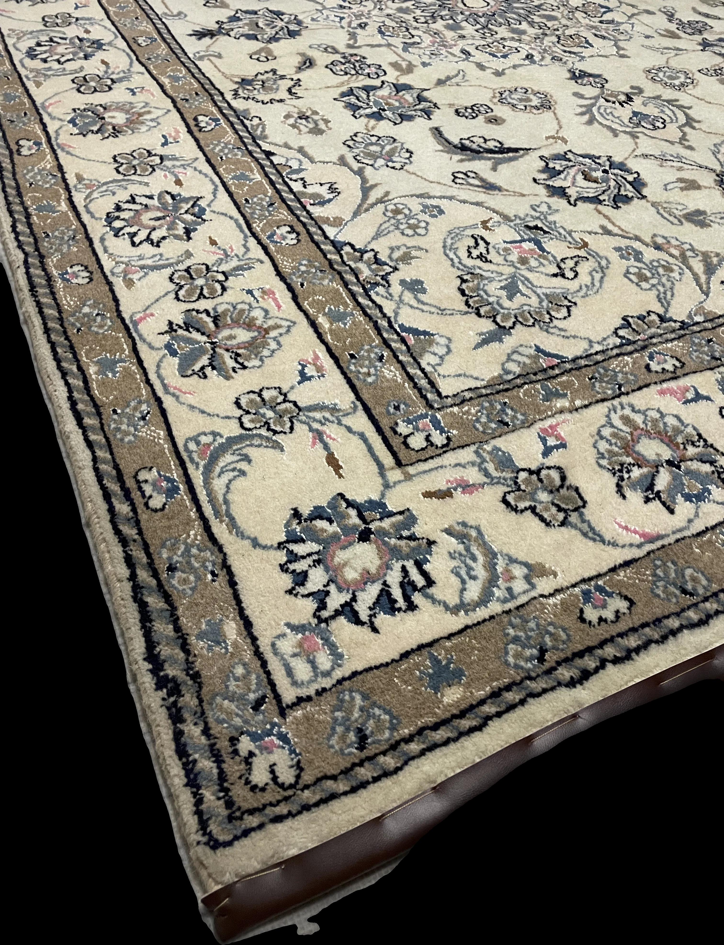 Corner, edge of the rug