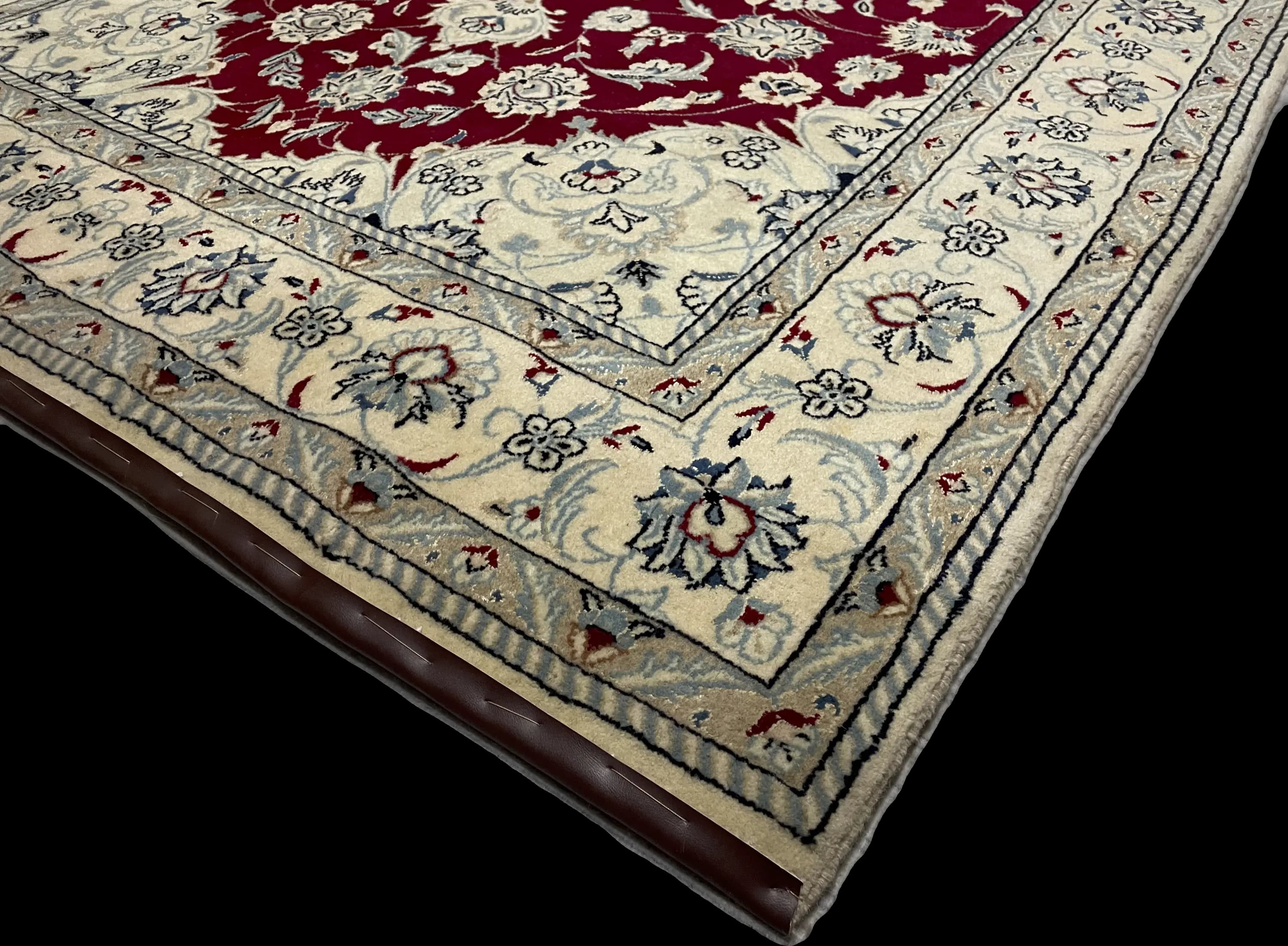 Corner, edge of the rug