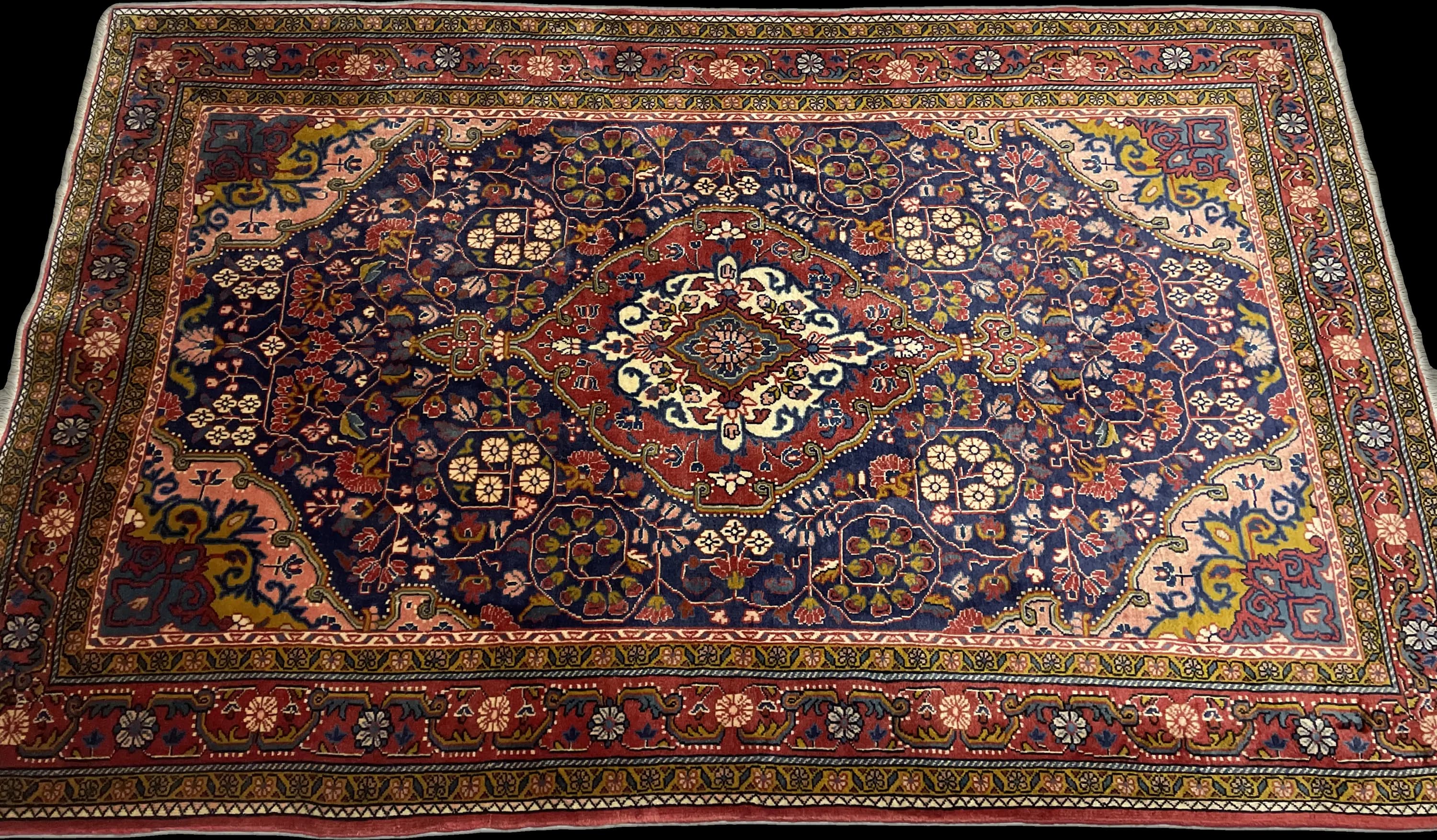 Perspective view of the rug