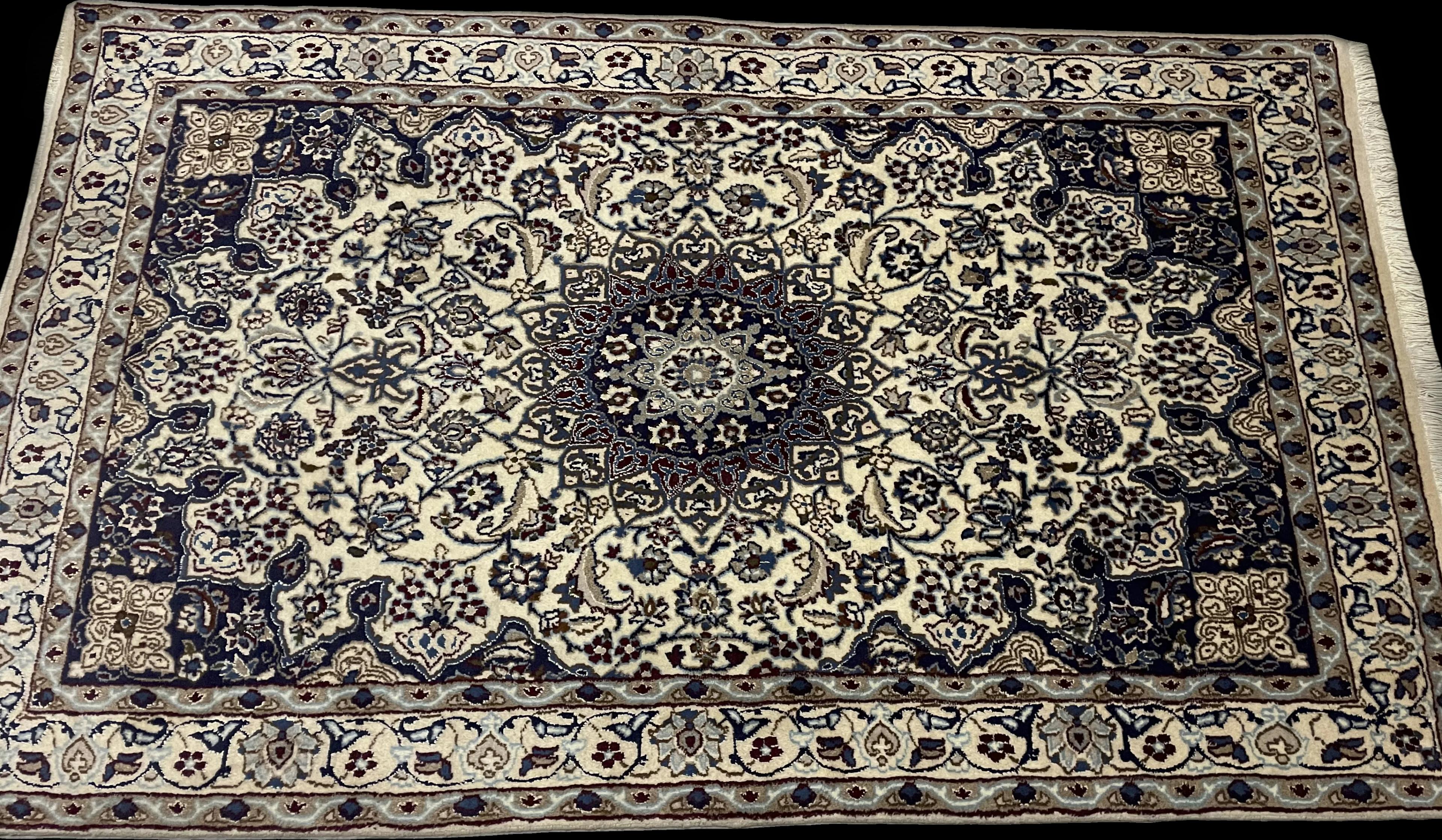 Perspective view of the rug