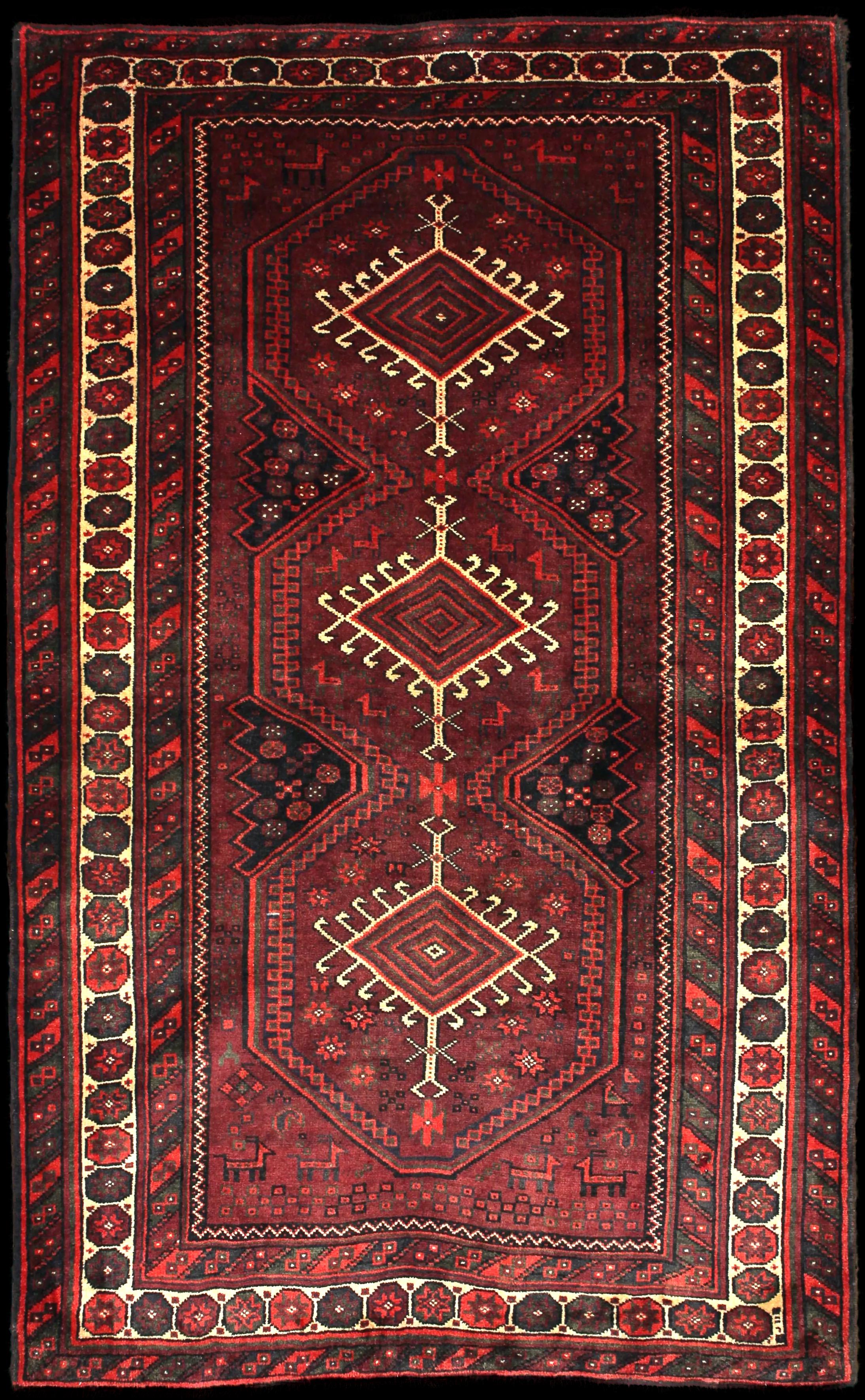 Complete view of the rug