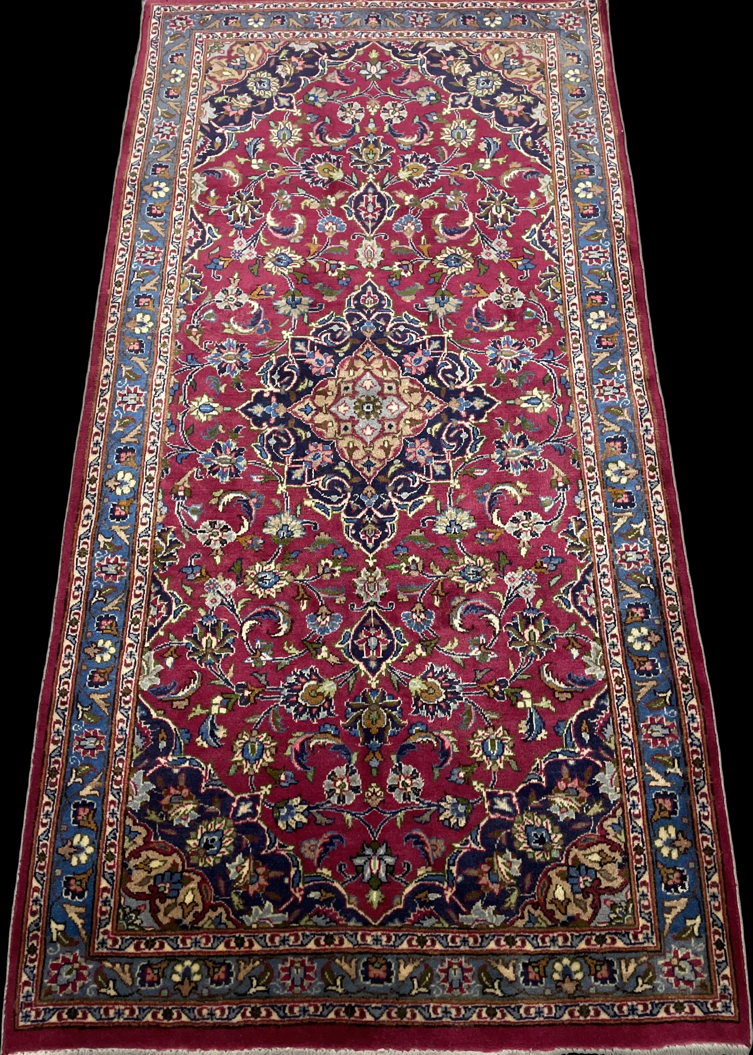 Perspective view of the rug