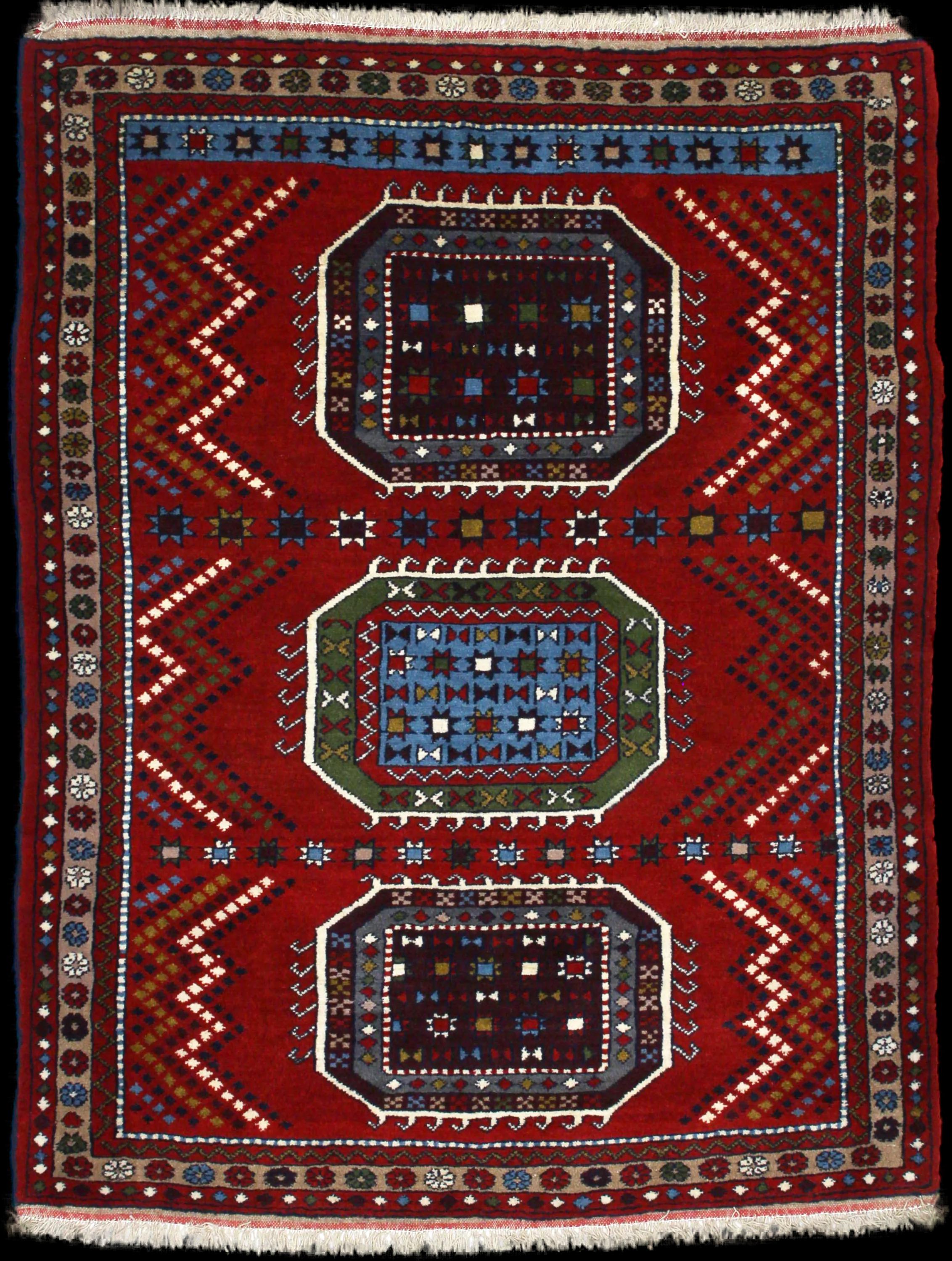 Complete view of the rug