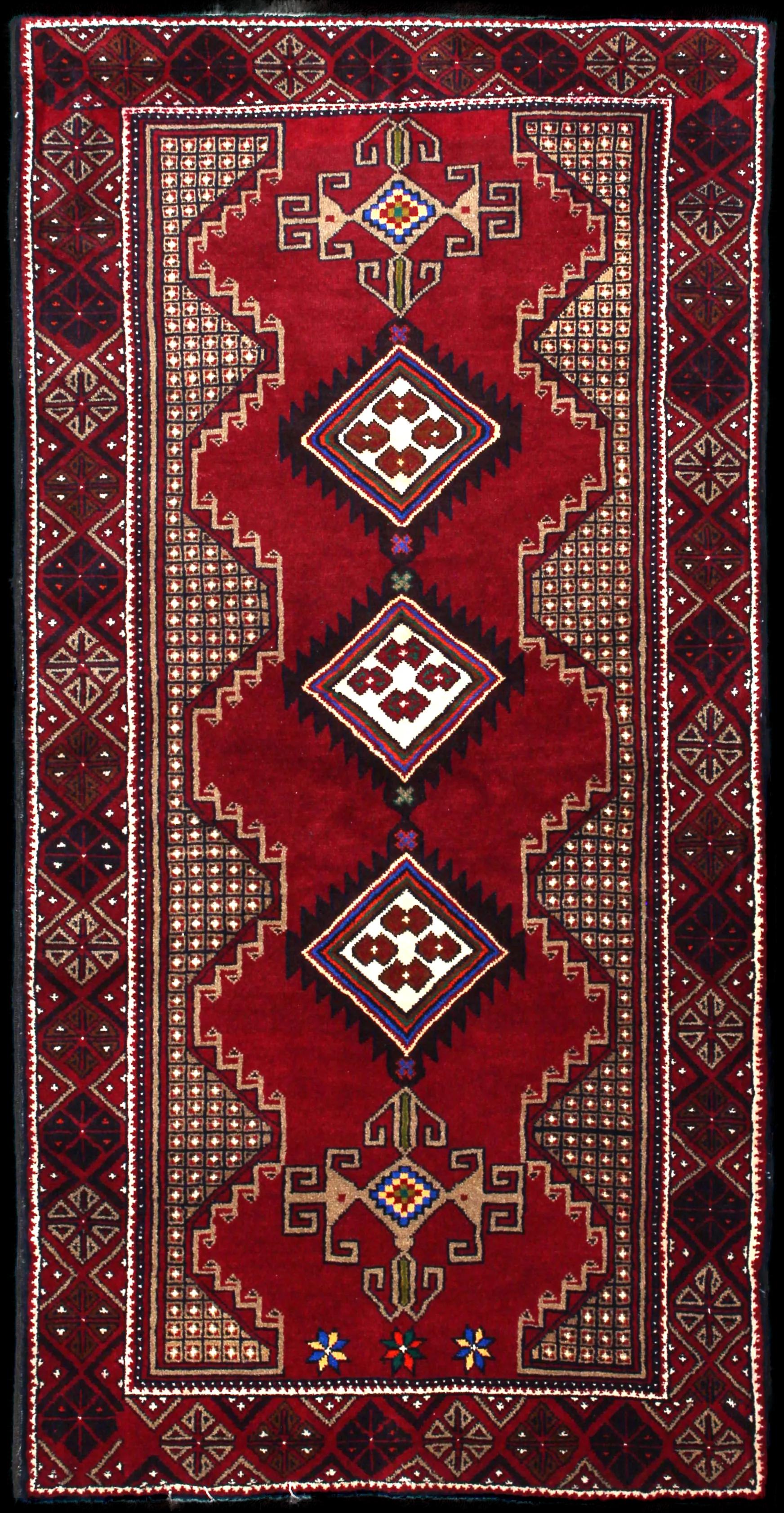 Complete view of the rug