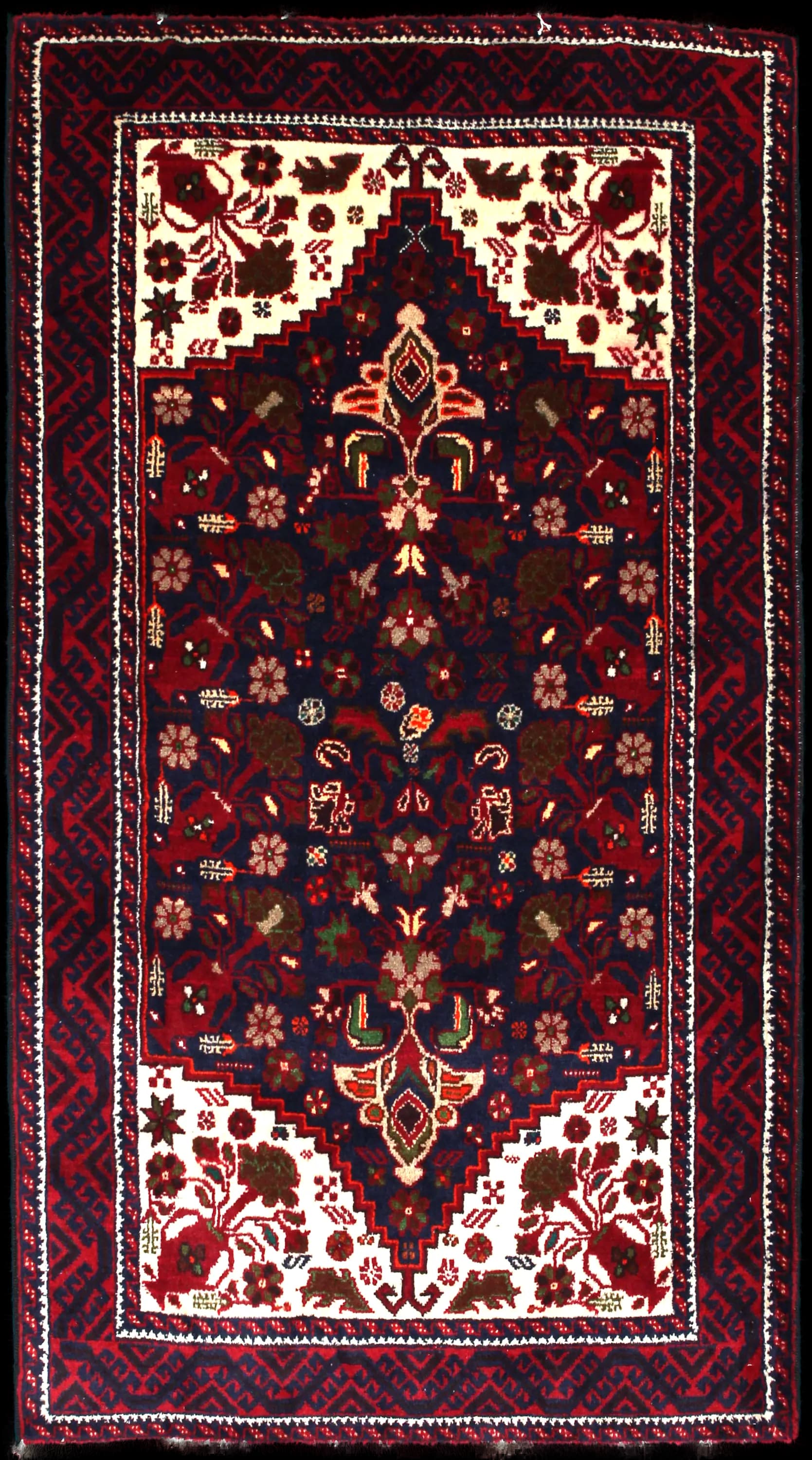 Complete view of the rug