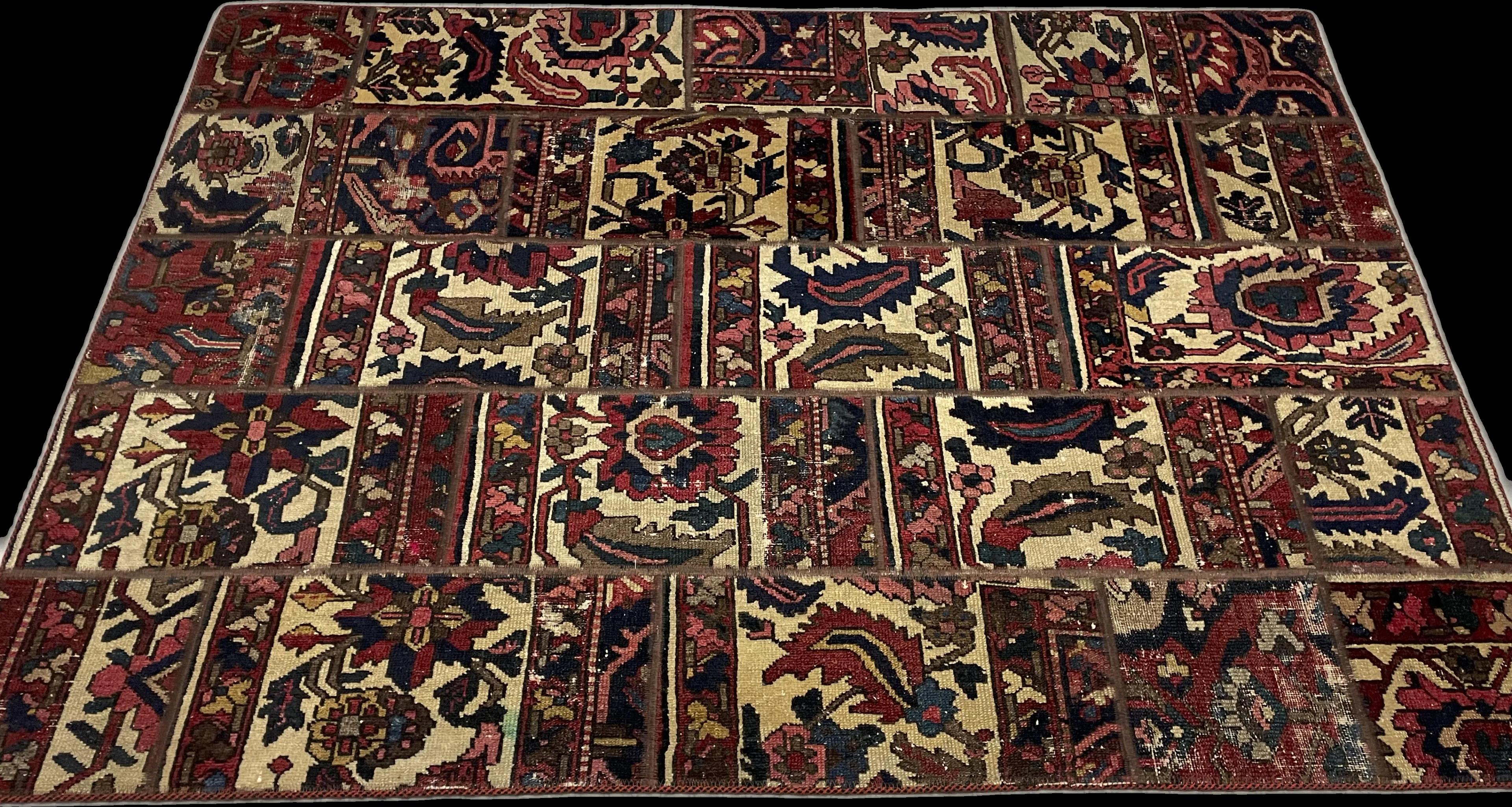 Perspective view of the rug