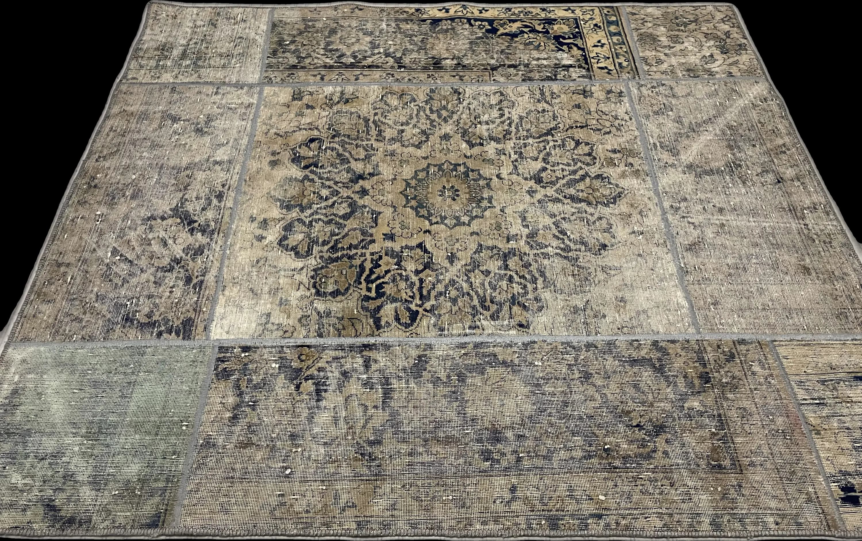 Perspective view of the rug