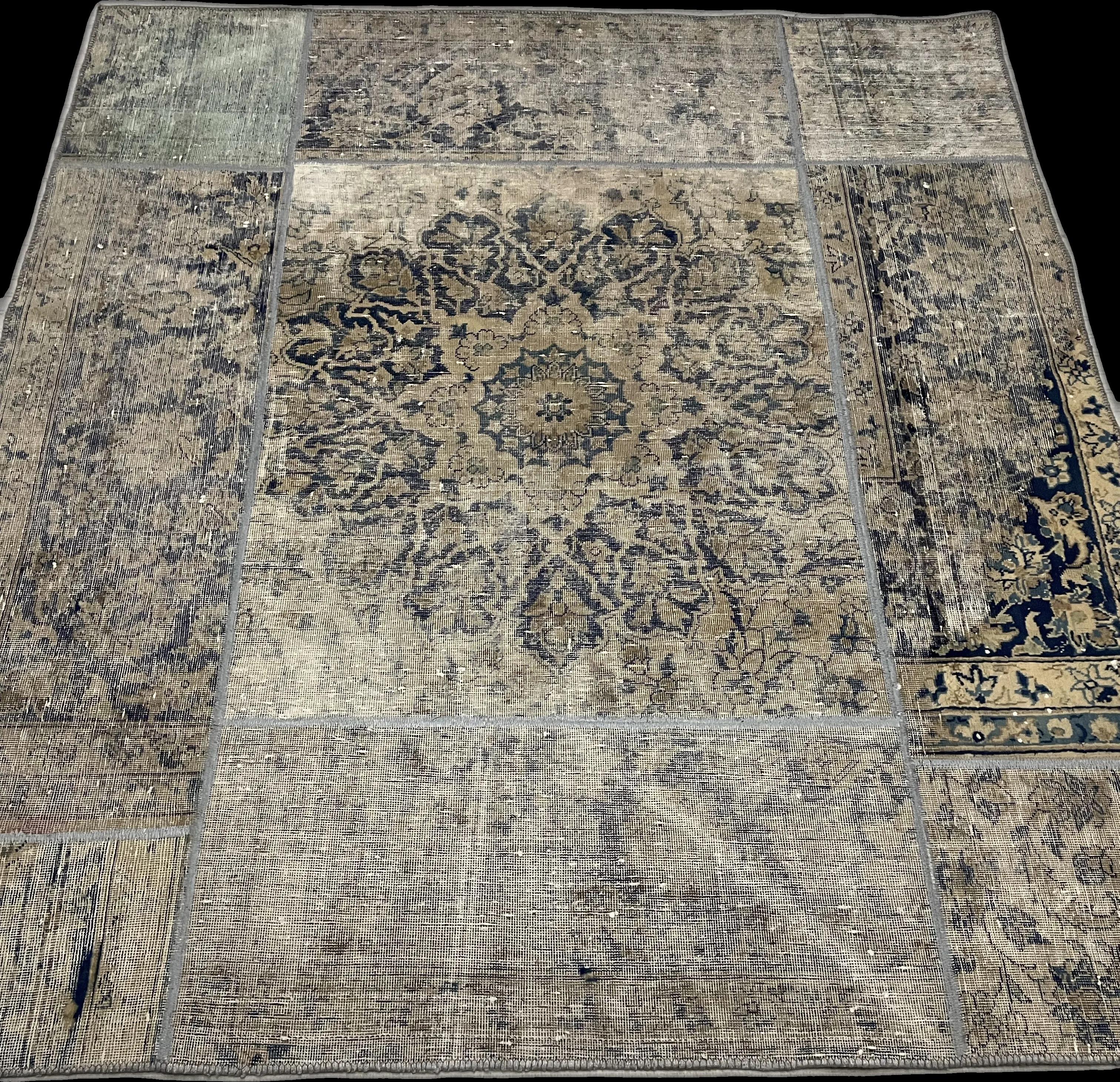 Perspective view of the rug