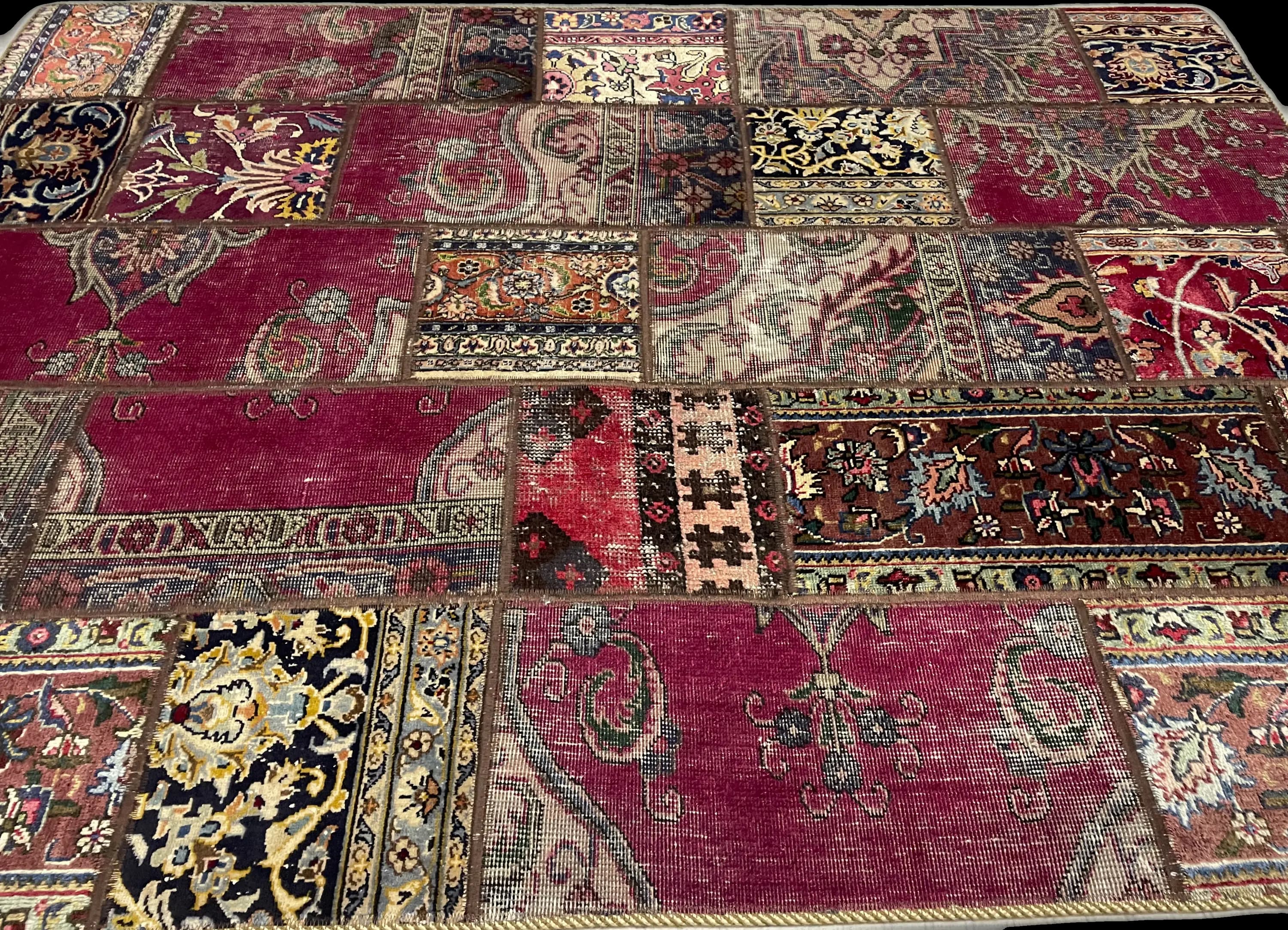 Perspective view of the rug