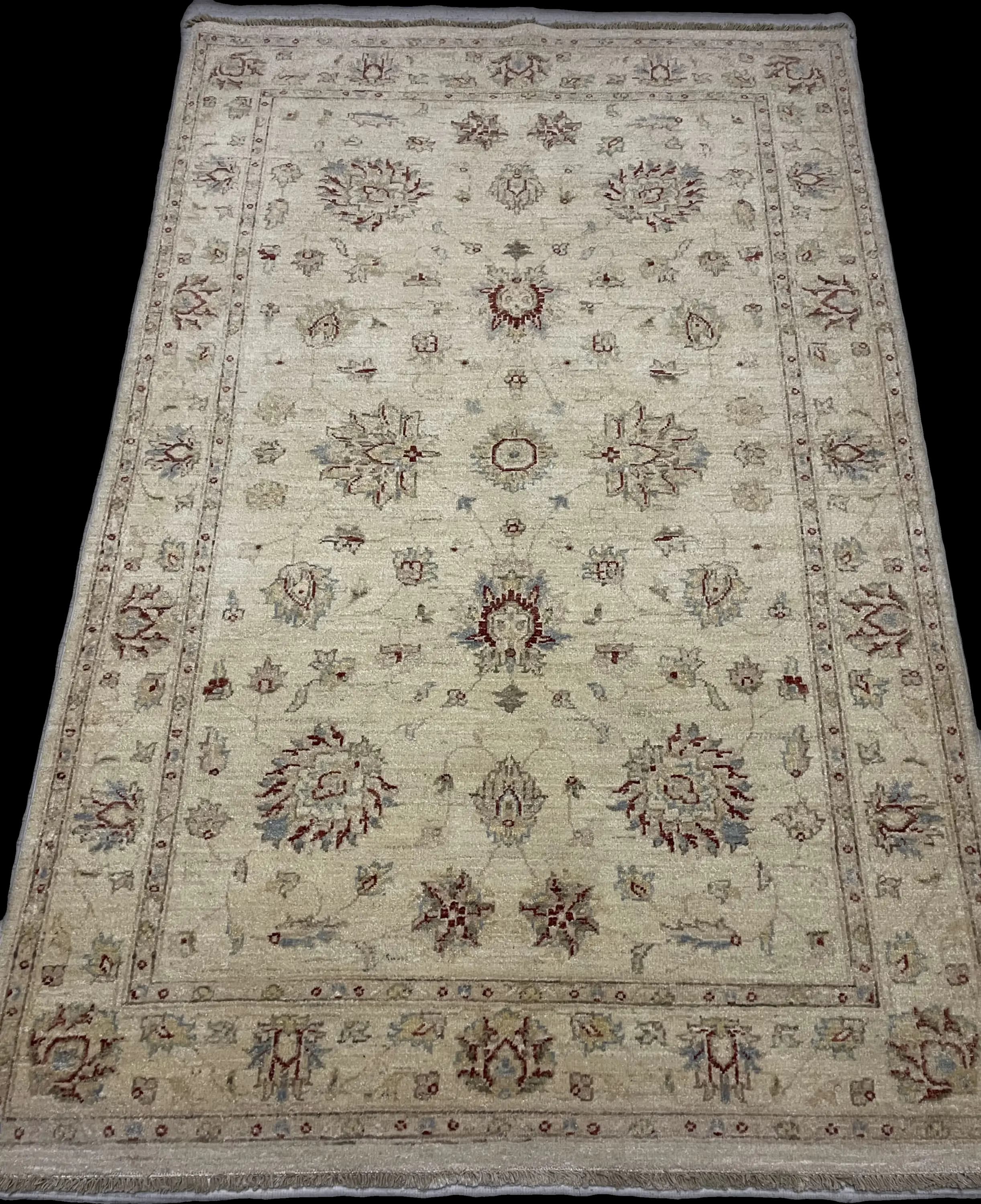 Perspective view of the rug