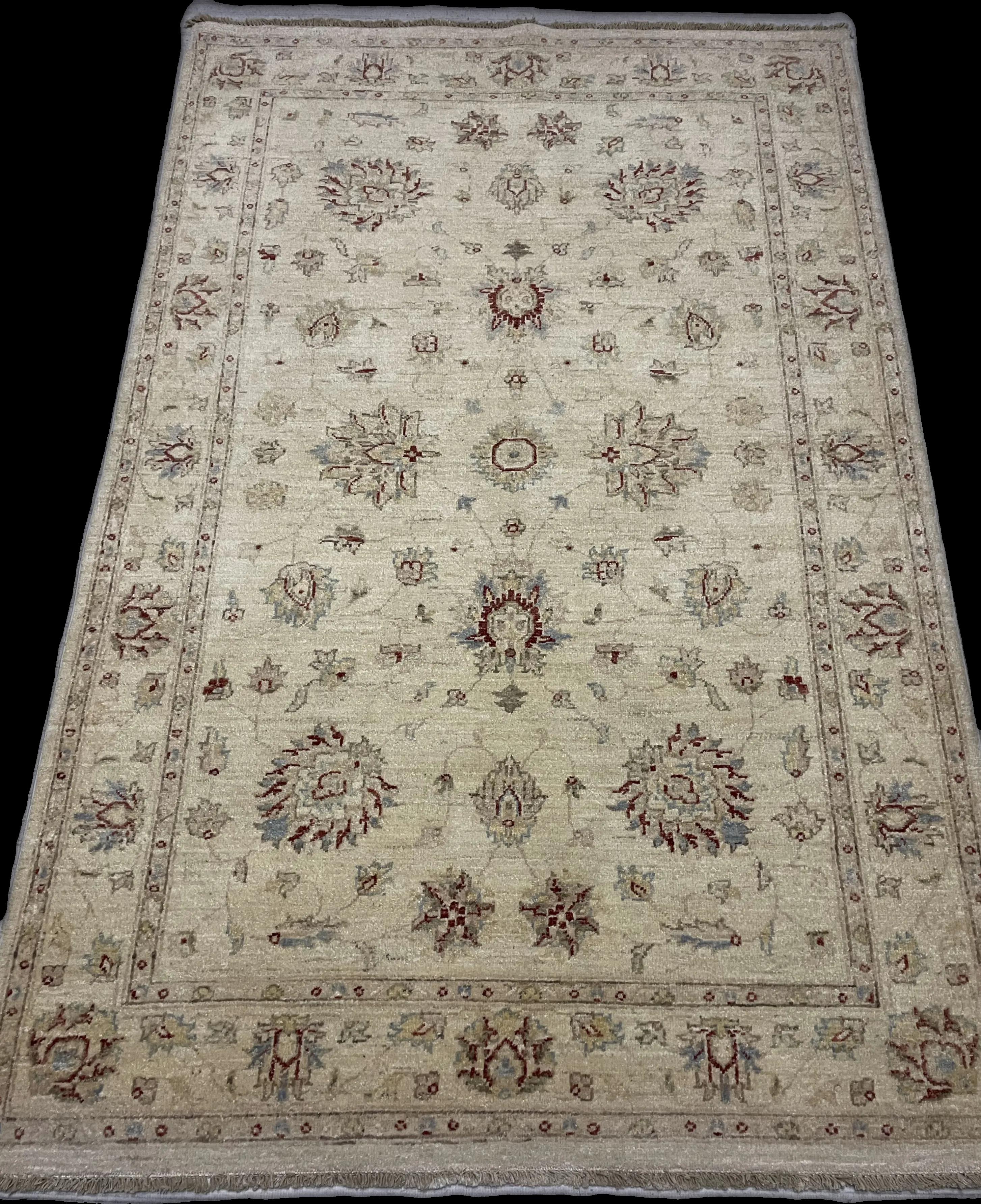 Perspective view of the rug