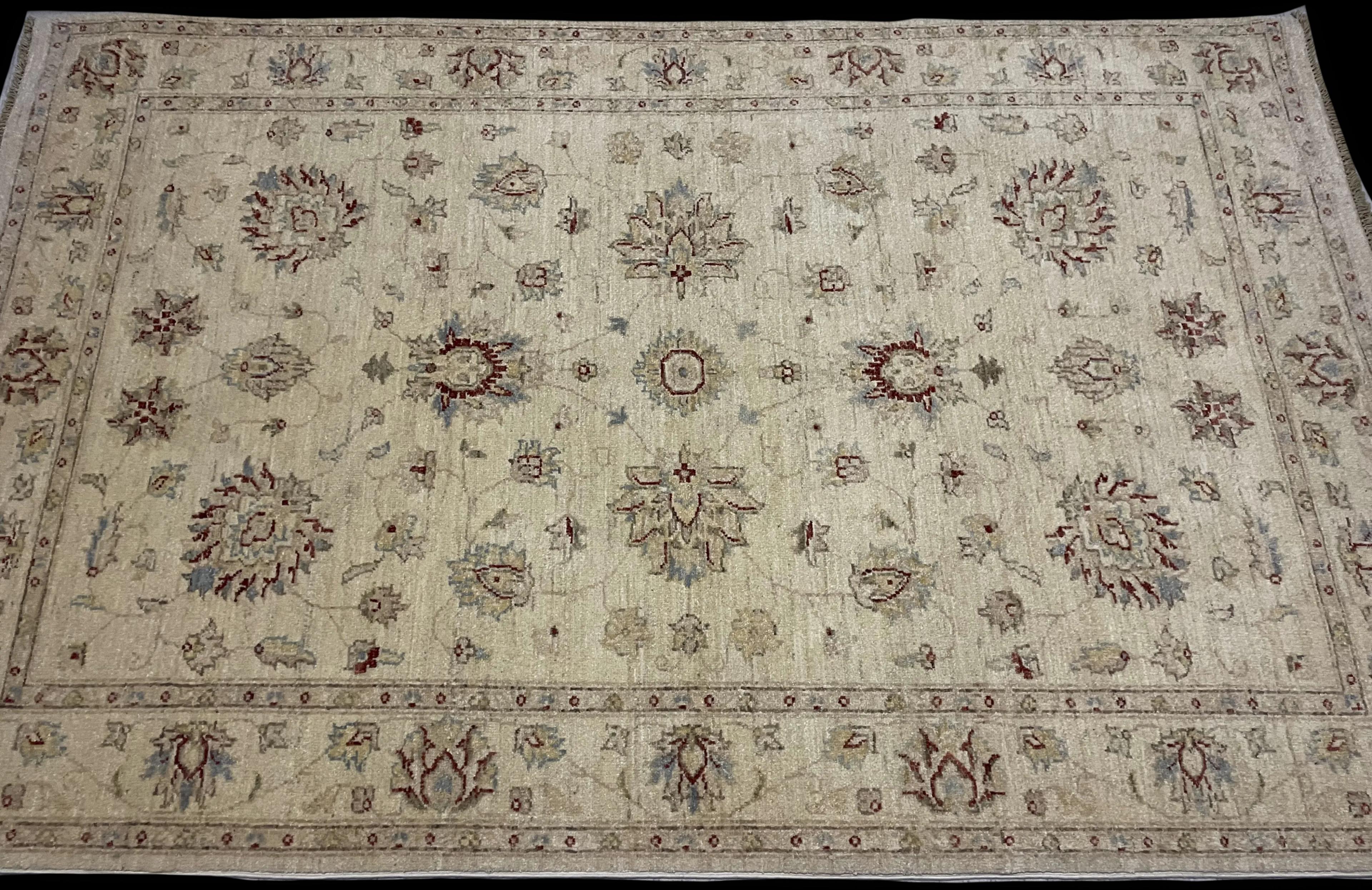 Perspective view of the rug